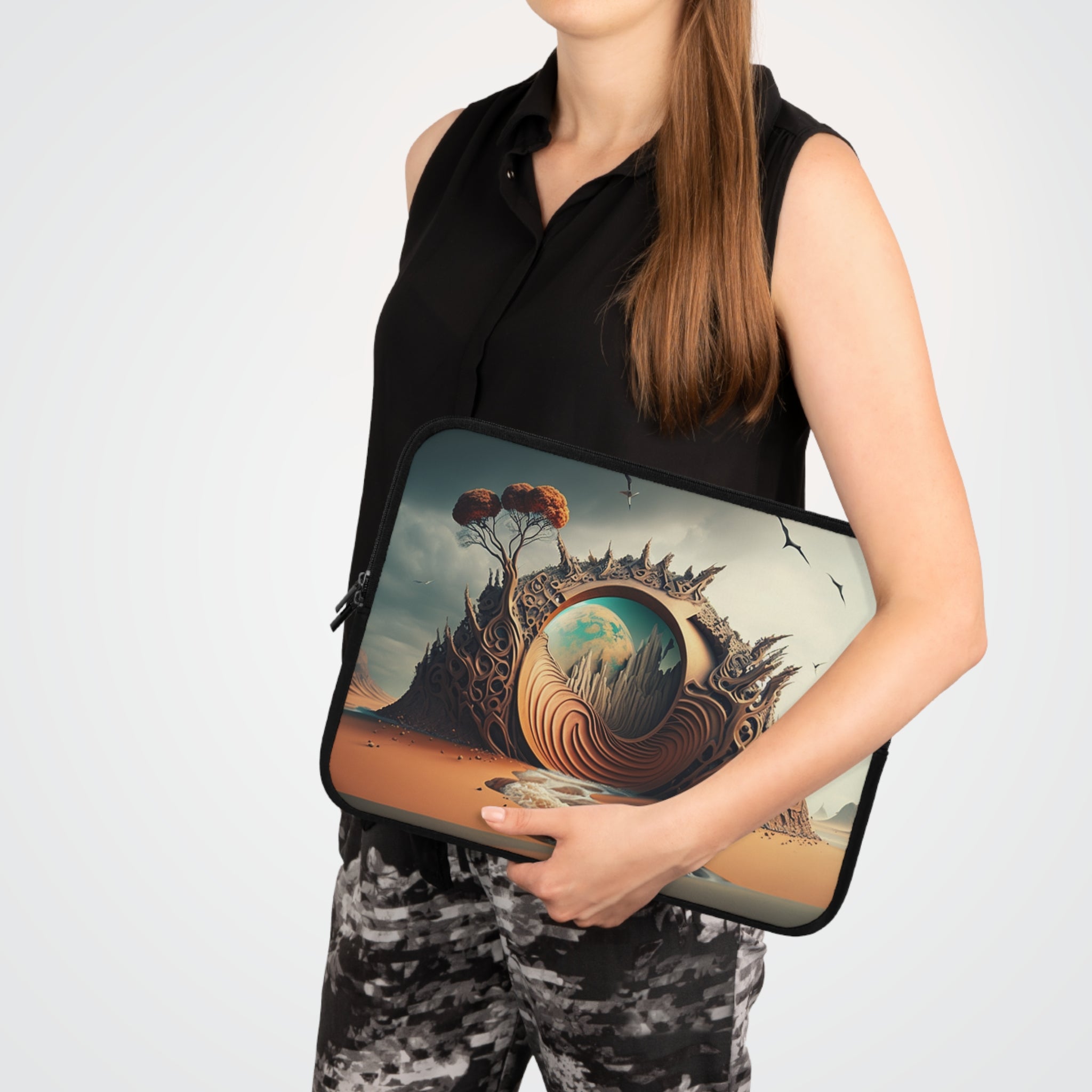 Laptop Sleeve - Surrealist Digital Designs 10