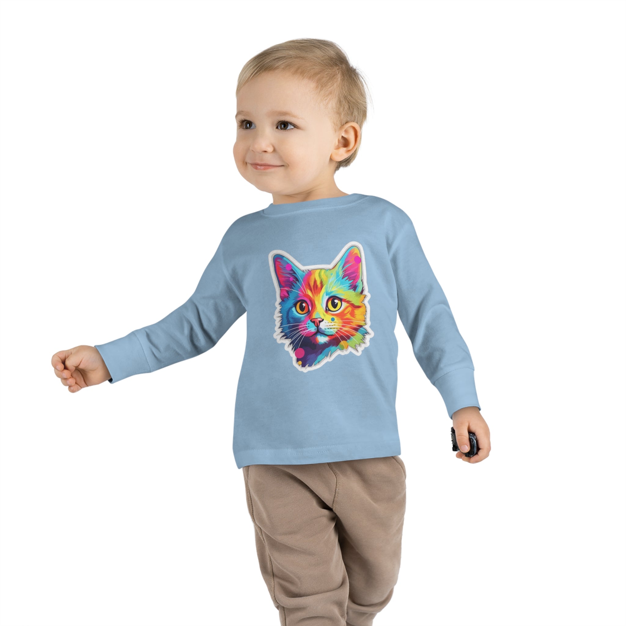 Toddler Long Sleeve Tee - Kittens 09