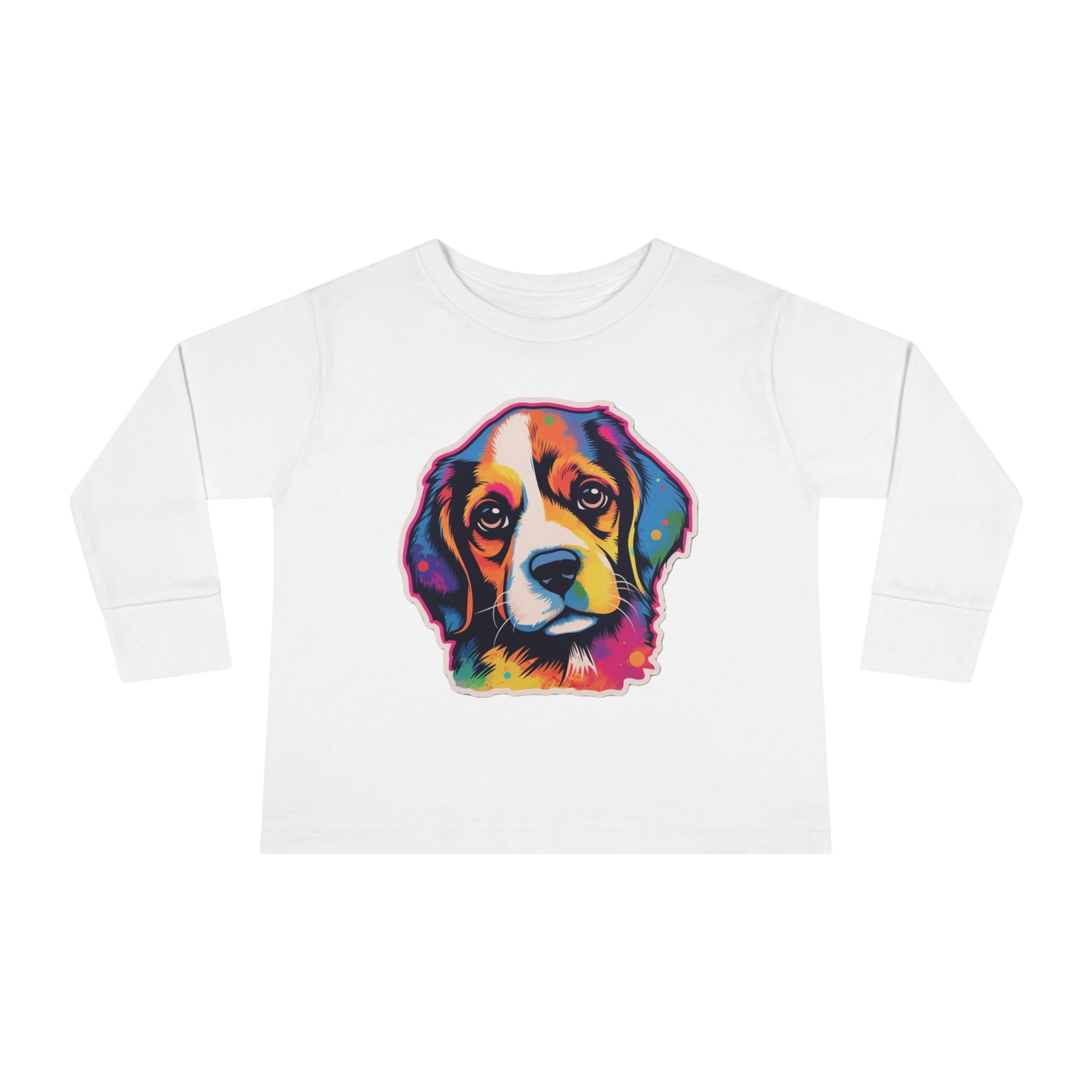 Toddler Long Sleeve Tee - Puppies 01