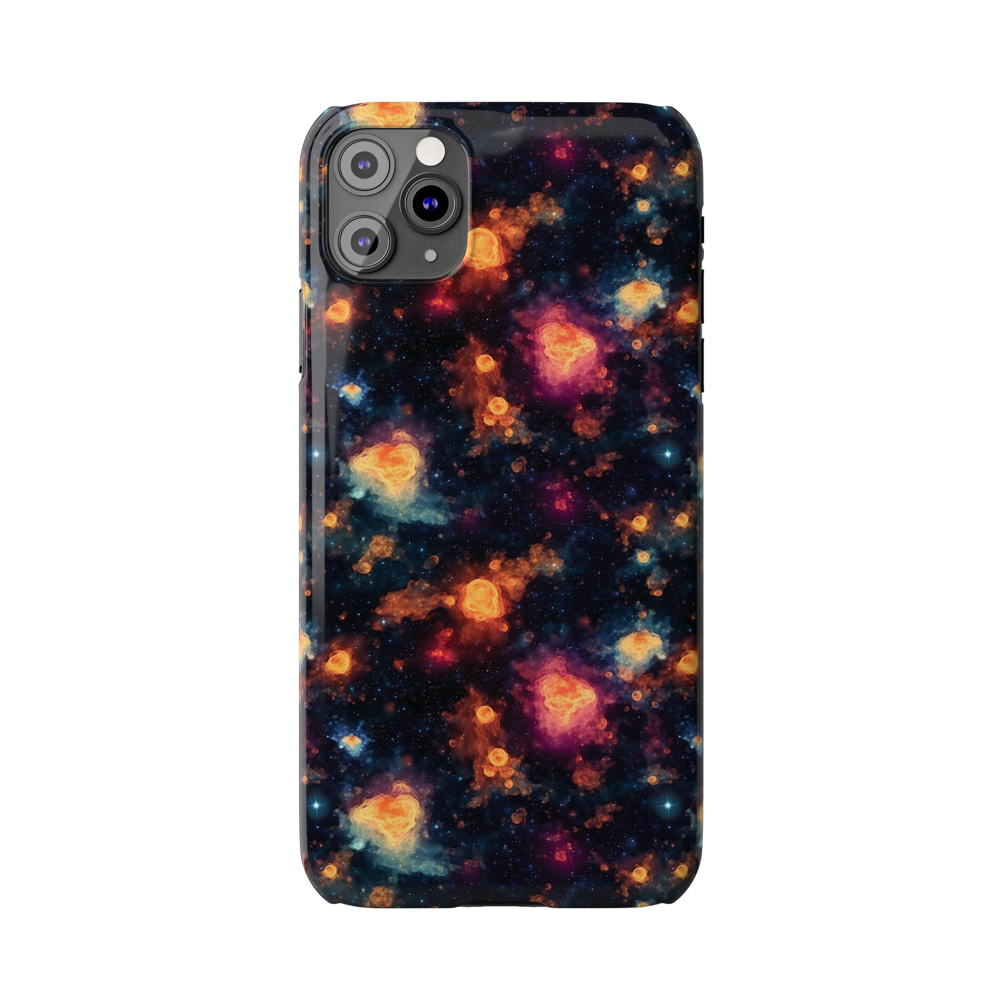 Slim Phone Cases (AOP) - Seamless Fantasy Galaxies 07