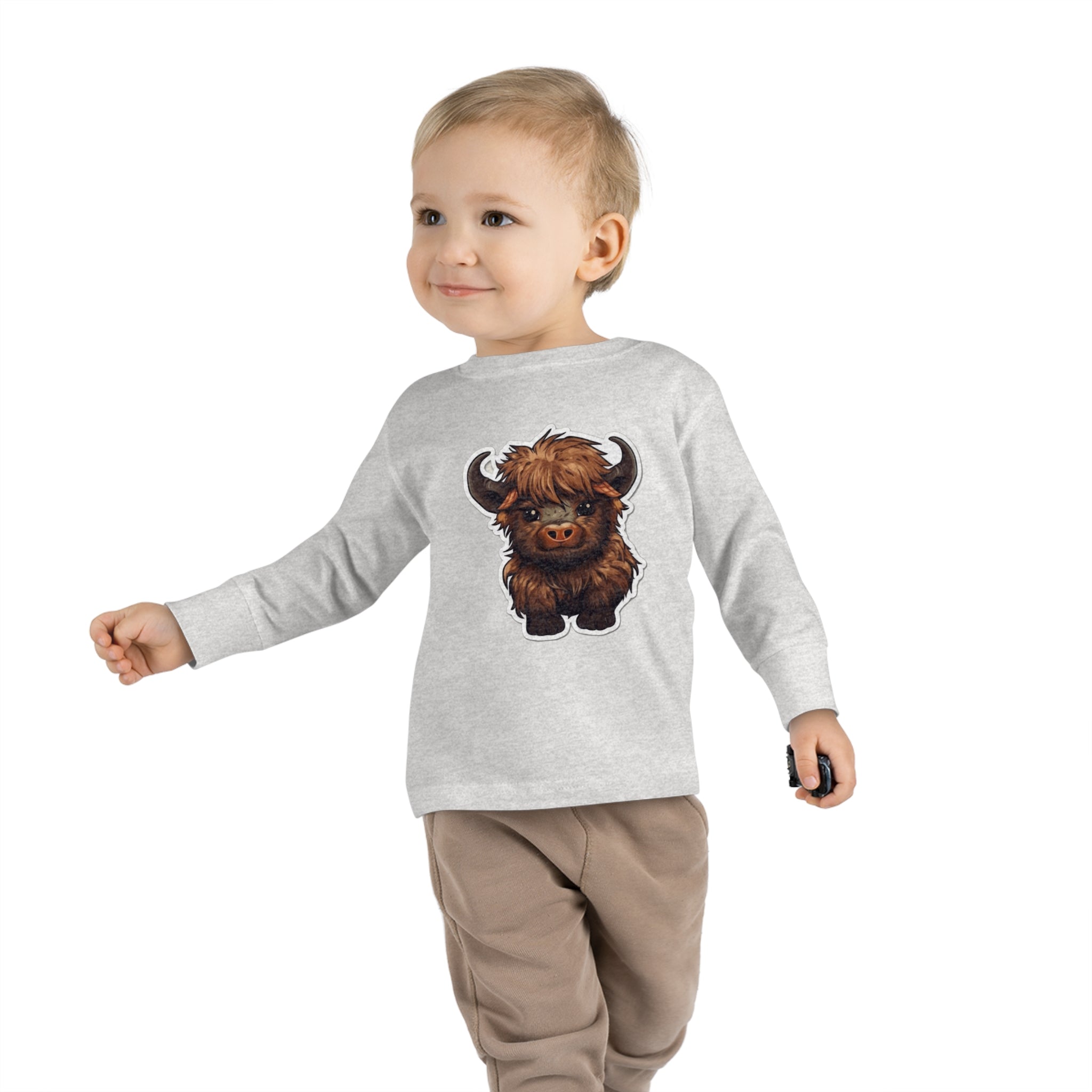 Toddler Long Sleeve Tee - Yak Calf