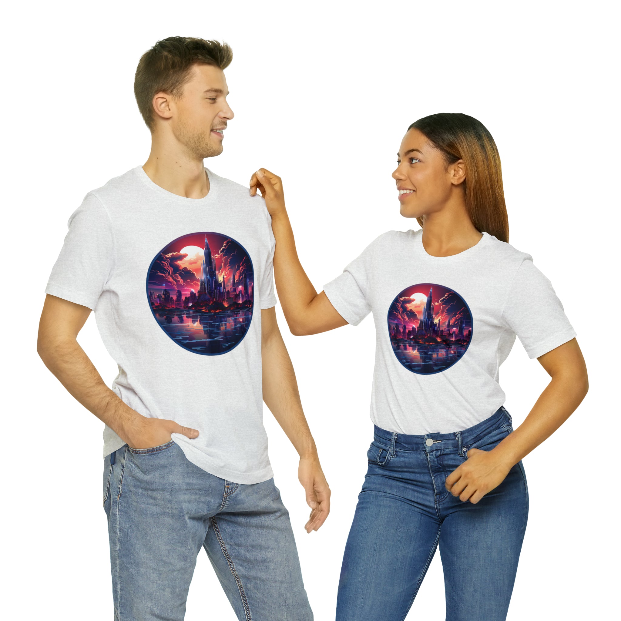 Unisex Jersey Short Sleeve Tee - Isometric Designs 12