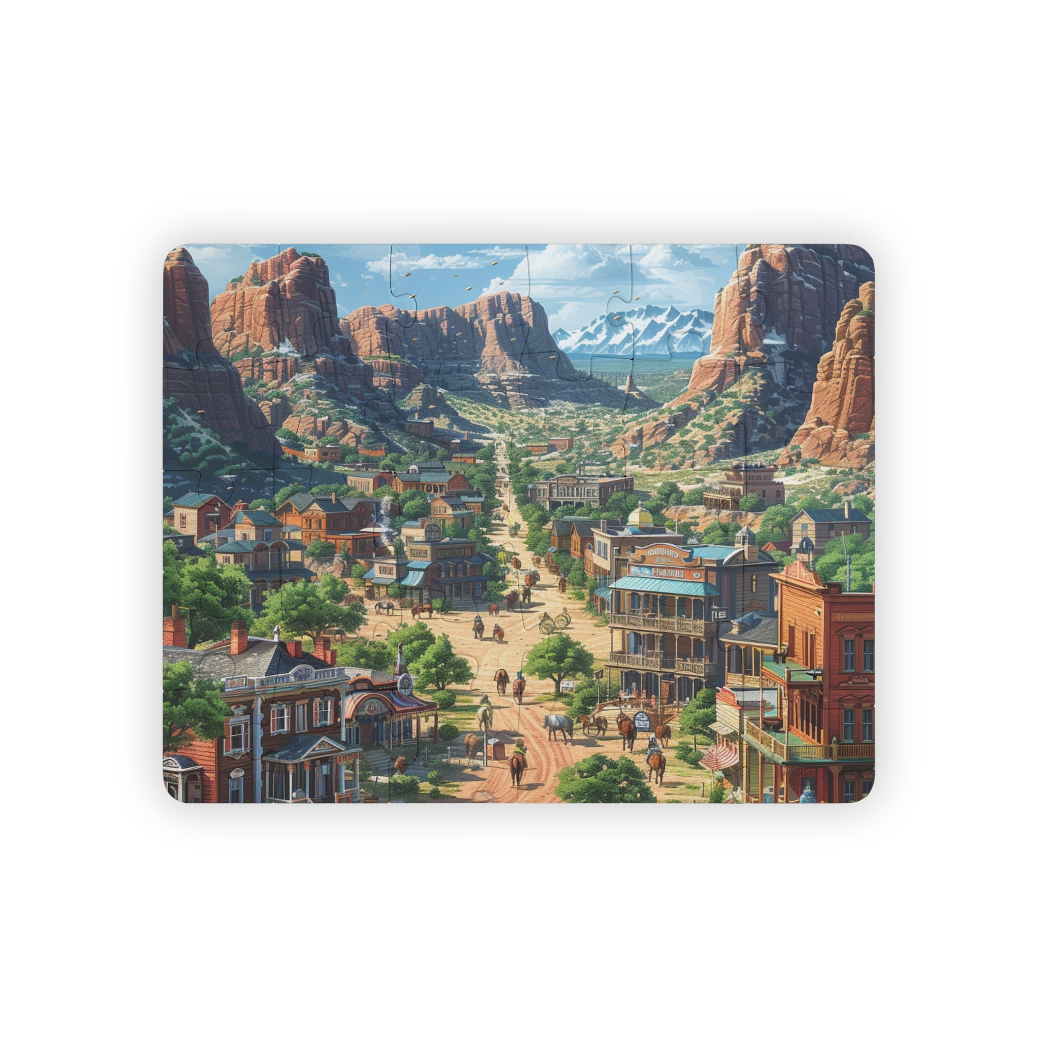 Kids' Puzzle, 30-Piece - Wild West