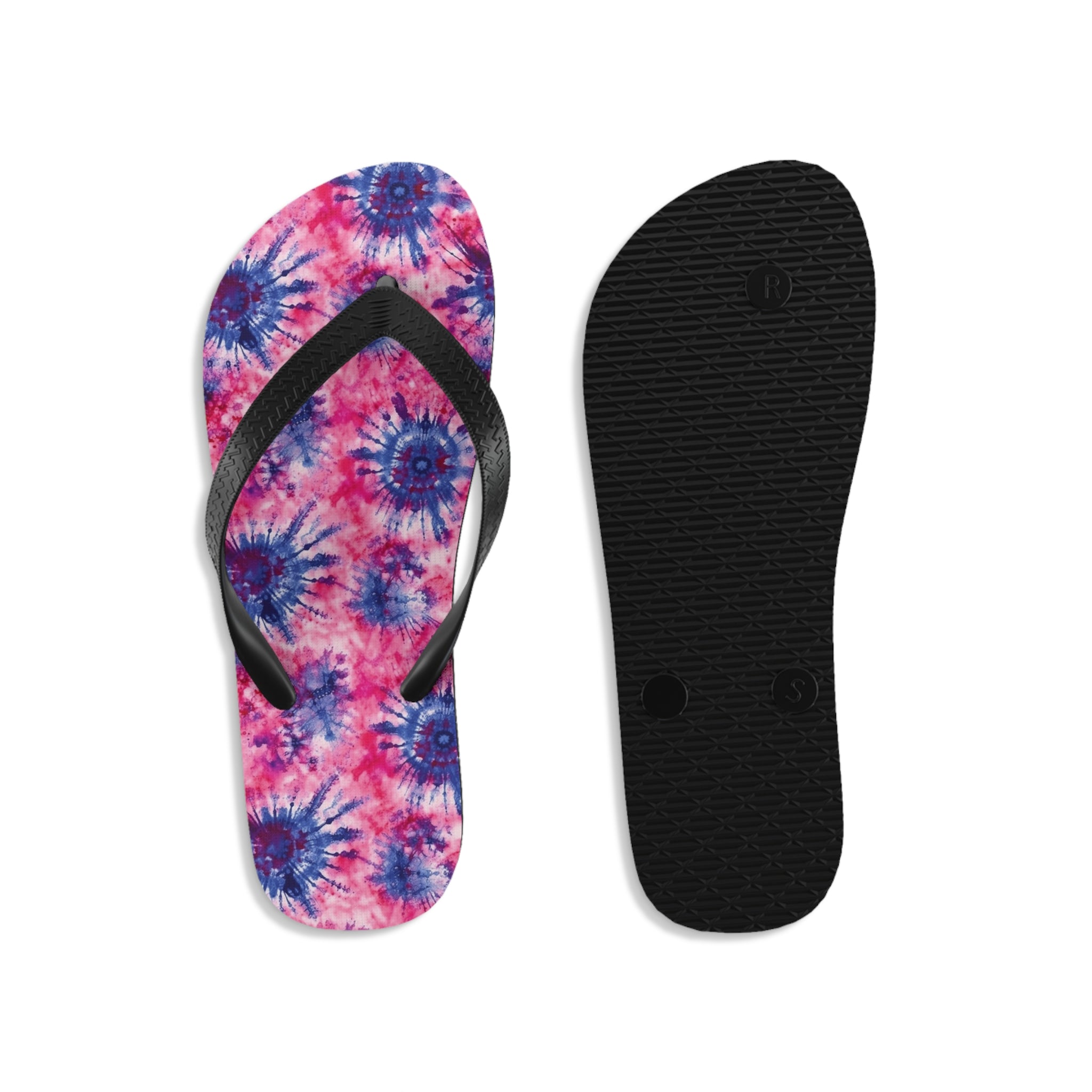 Unisex Flip-Flops (AOP) - Tie Dye Designs 03