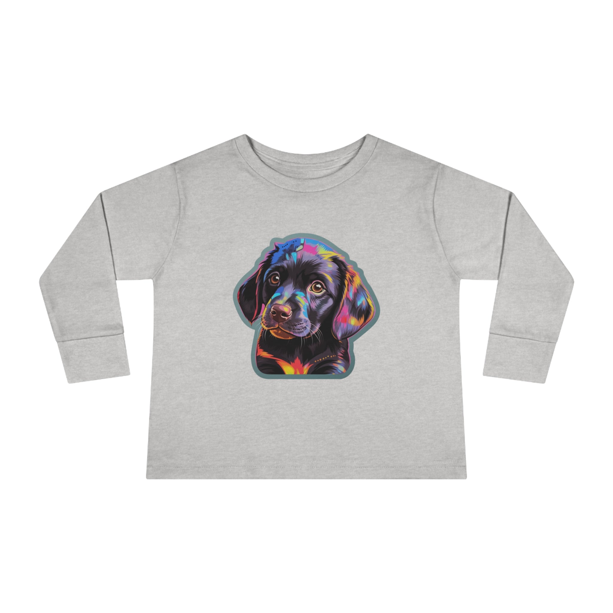 Toddler Long Sleeve Tee - Puppies 02