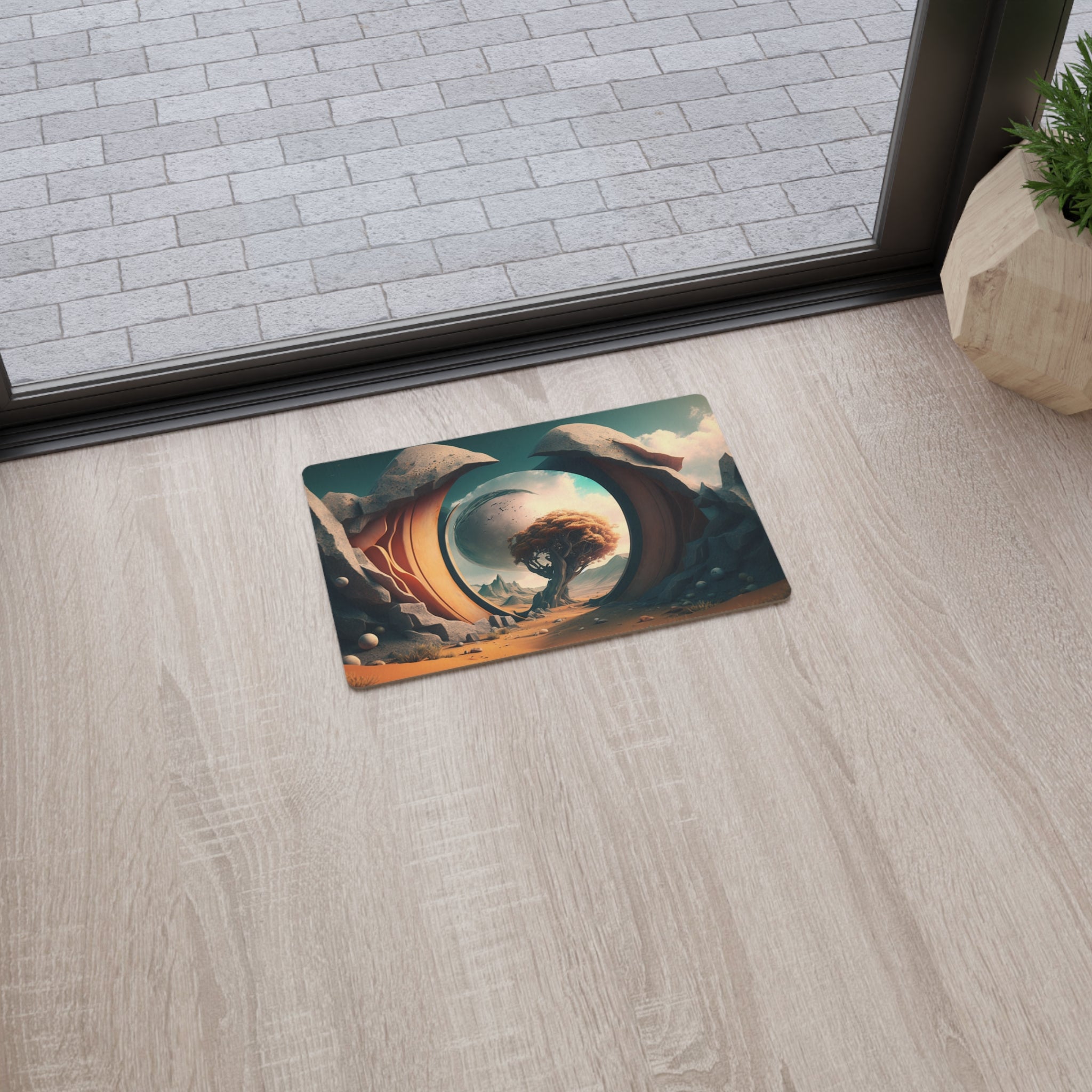 Floor Mat - Surrealist Digital Designs 09
