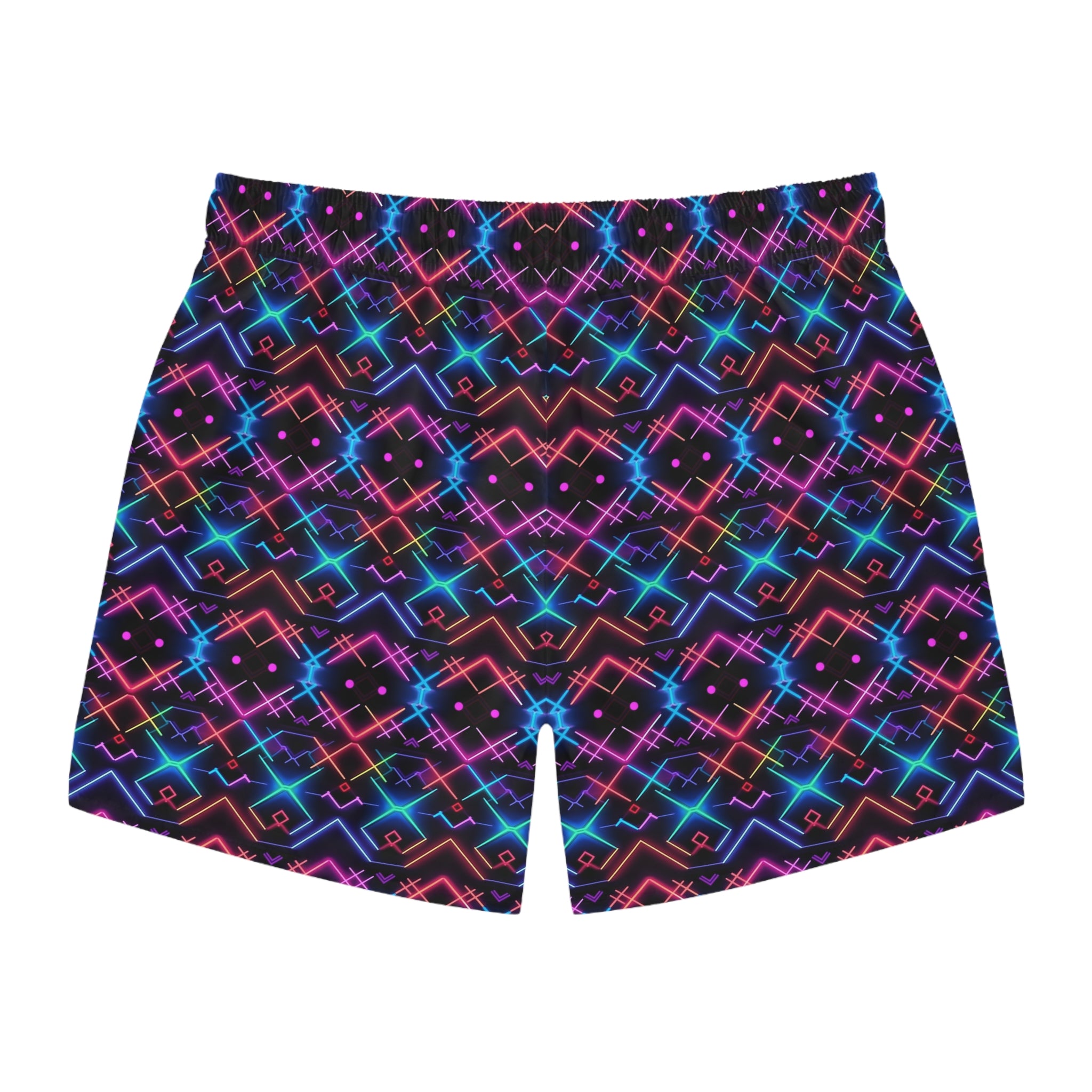 Swim Trunks (AOP) - Seamless Neon Designs 01