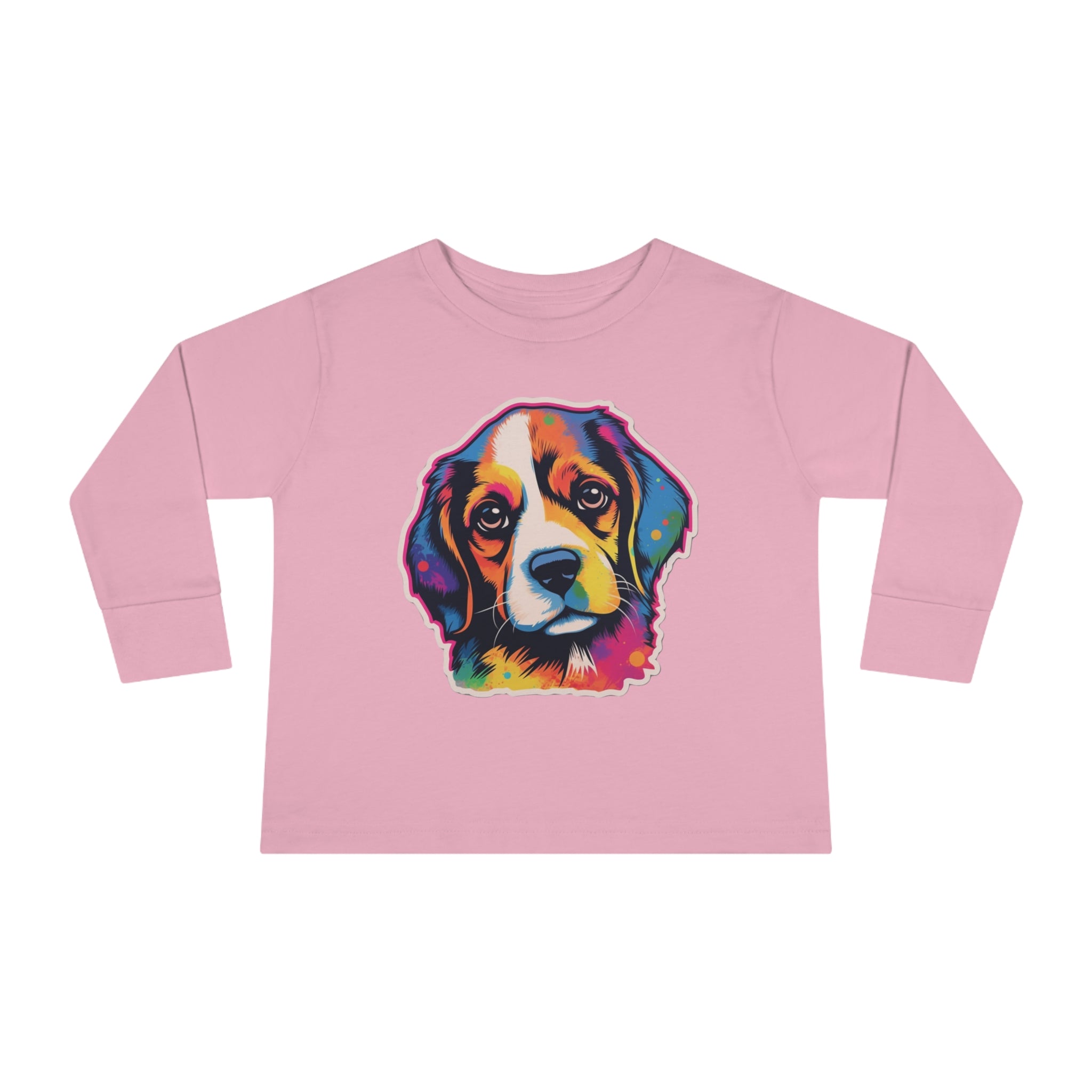 Toddler Long Sleeve Tee - Puppies 01