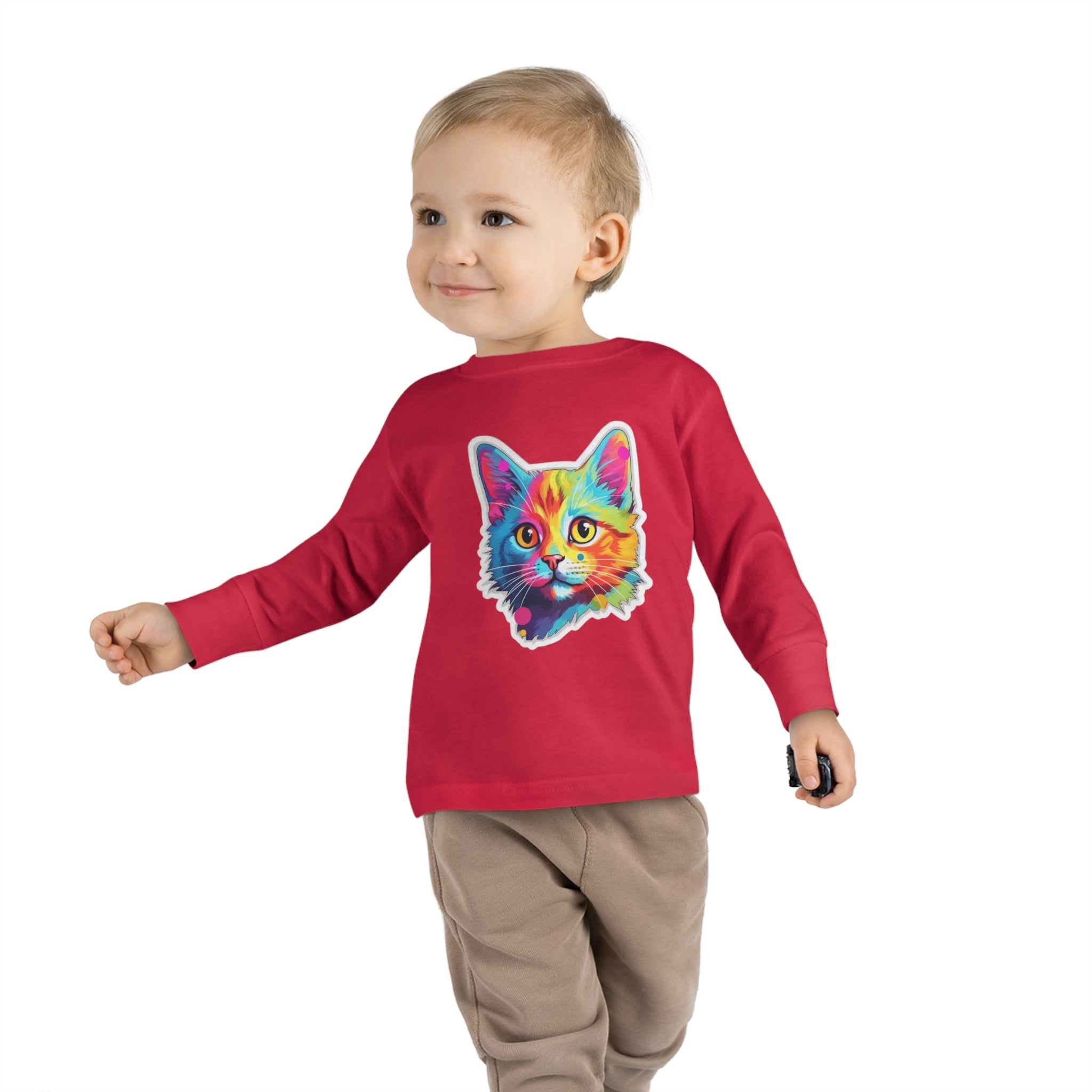 Toddler Long Sleeve Tee - Kittens 09