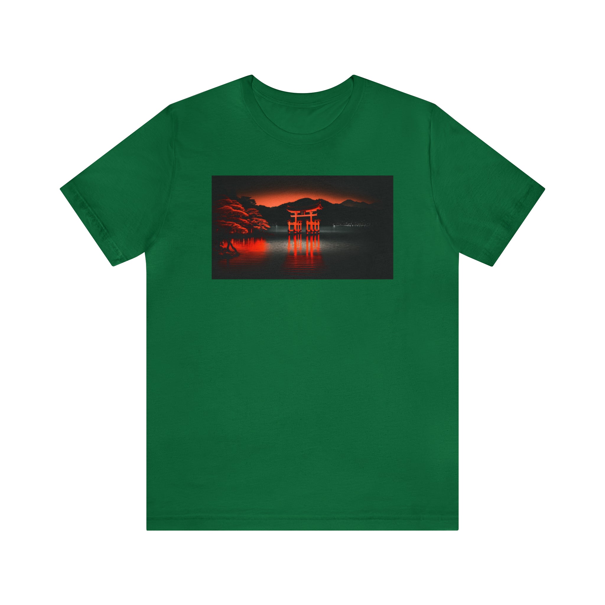 Unisex Jersey Short Sleeve Tee - Itsukushima Shrine, Japan