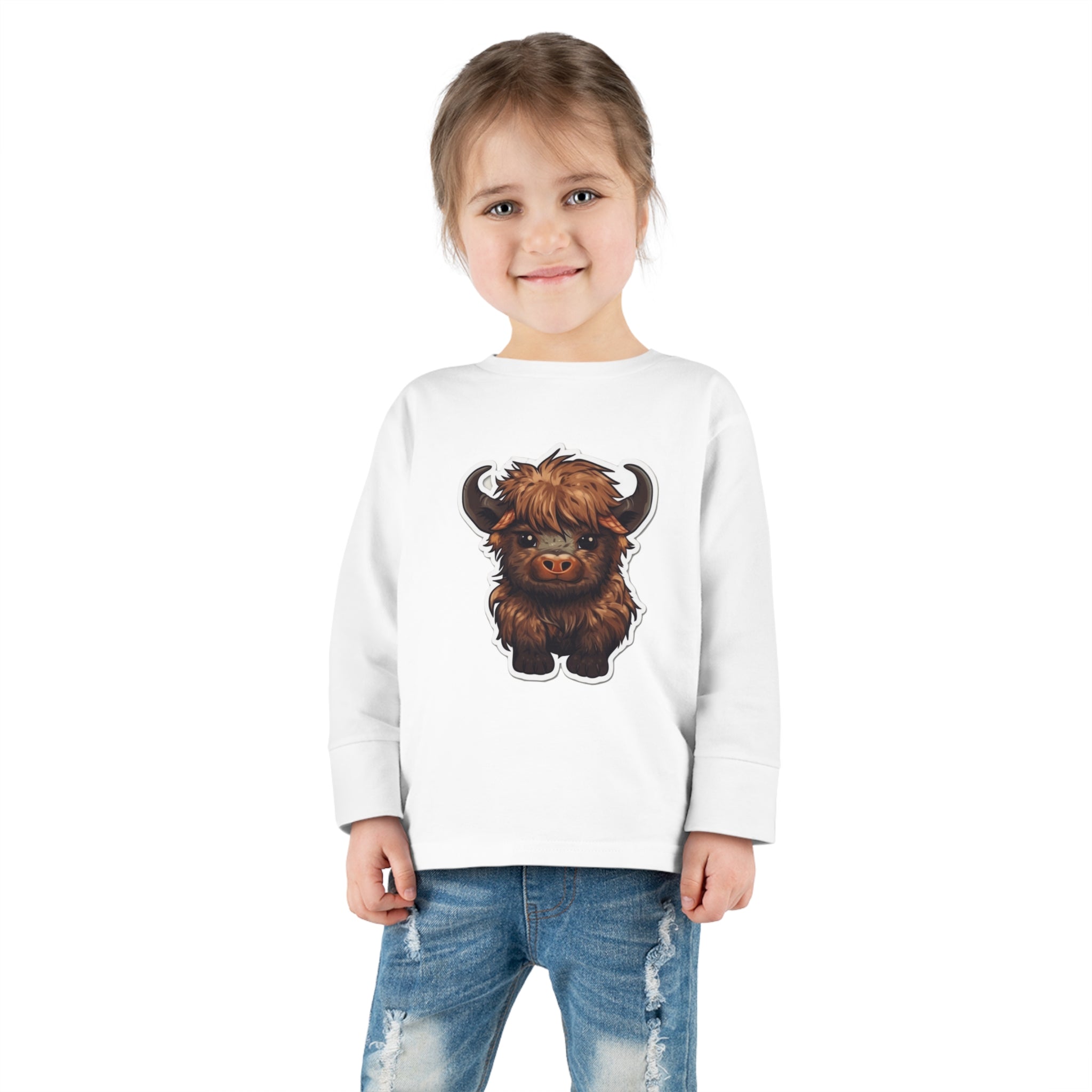 Toddler Long Sleeve Tee - Yak Calf