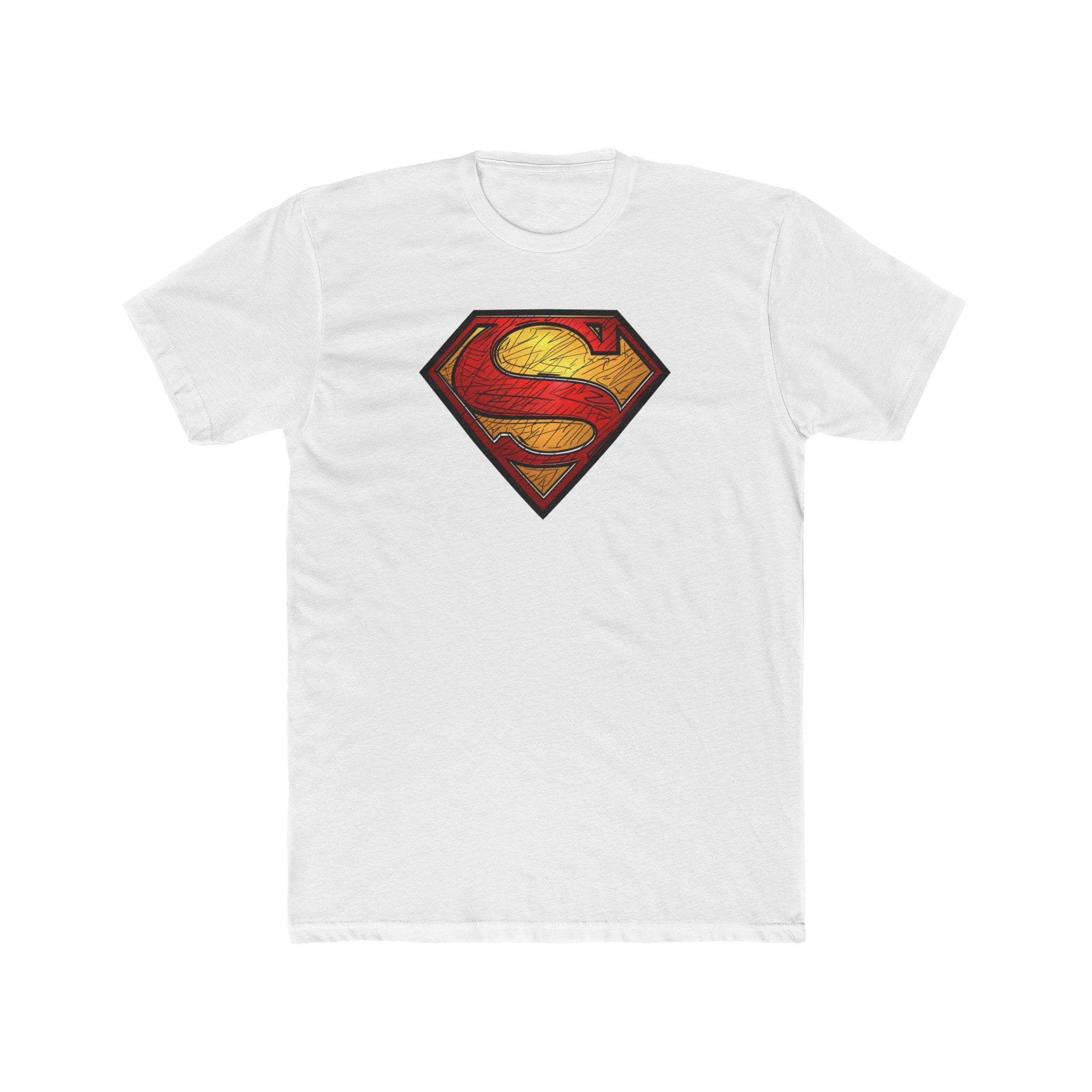 Men's Cotton Crew Tee - Superheroes Collection - Superman 02