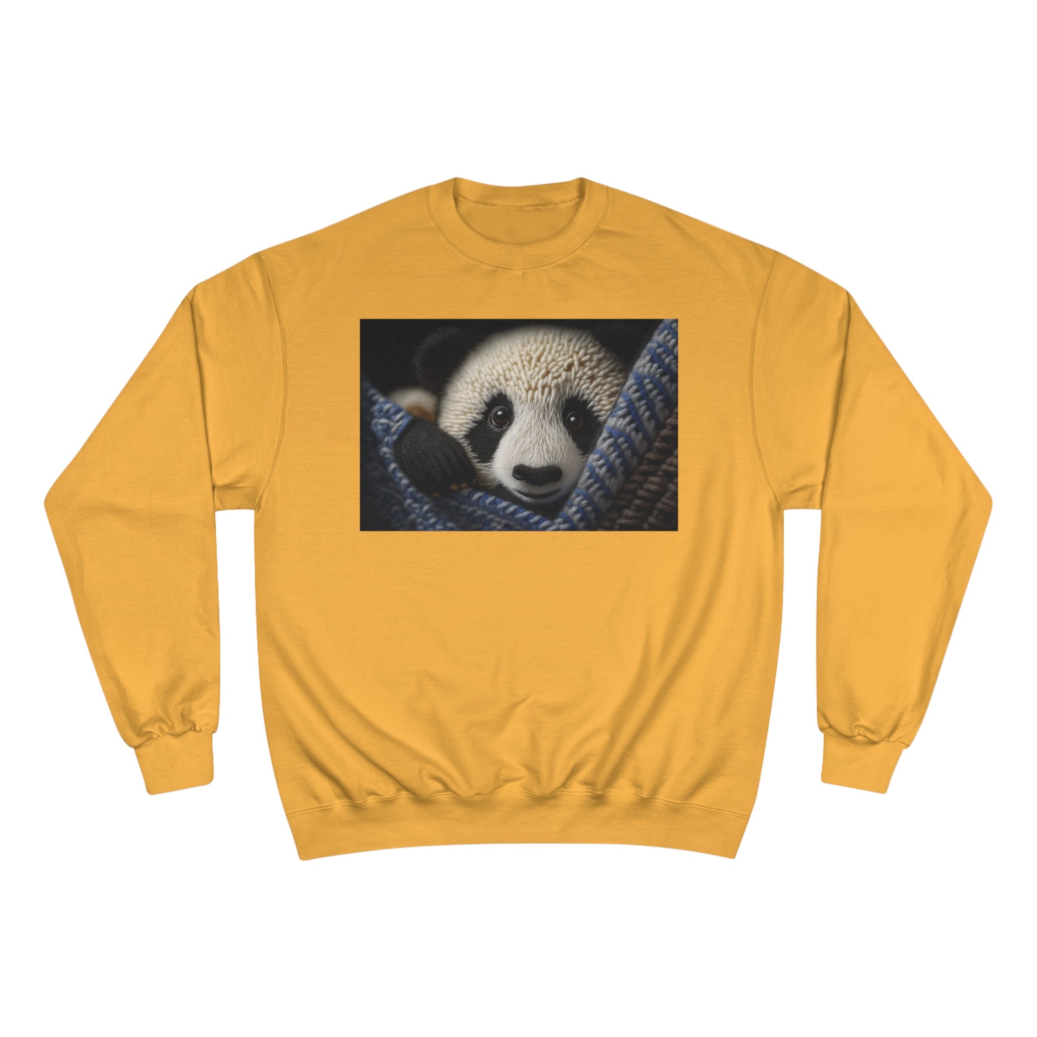 Champion Sweatshirt - Knit Animals, Giant Panda Cub