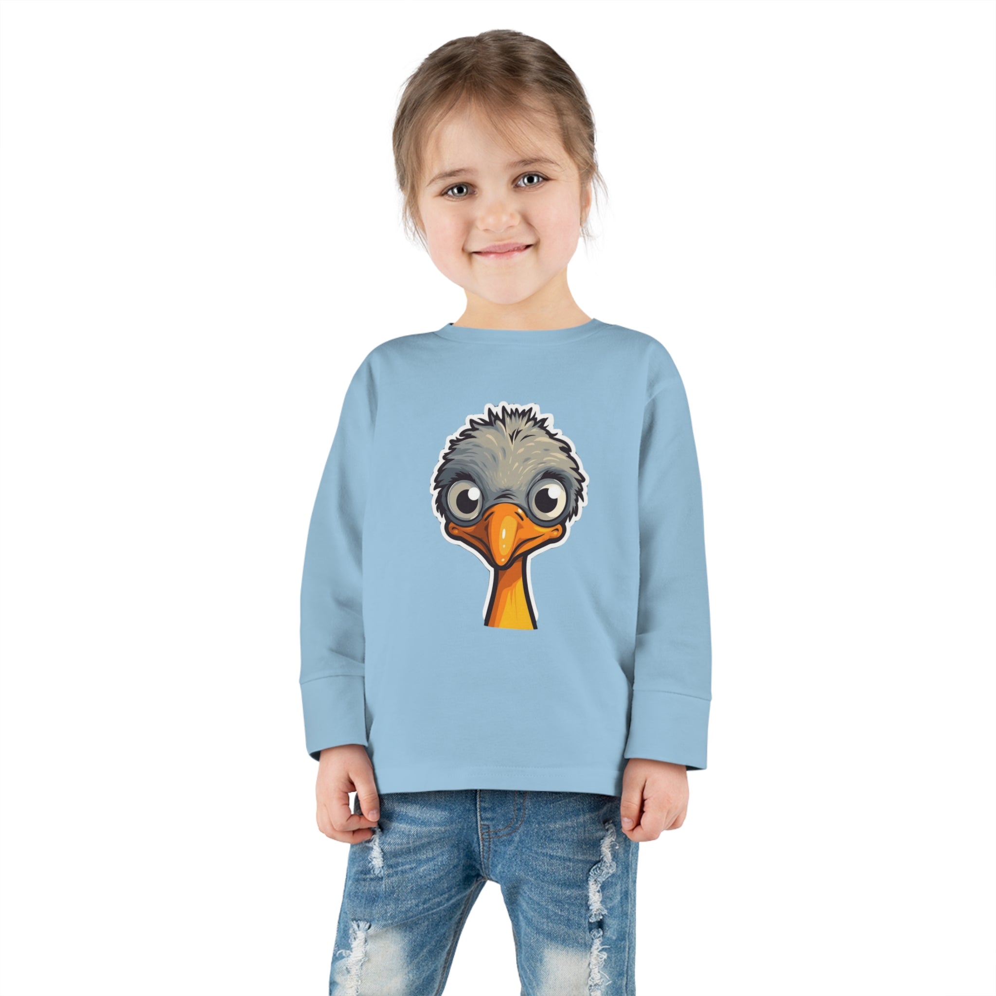 Toddler Long Sleeve Tee - Ostrich Chick