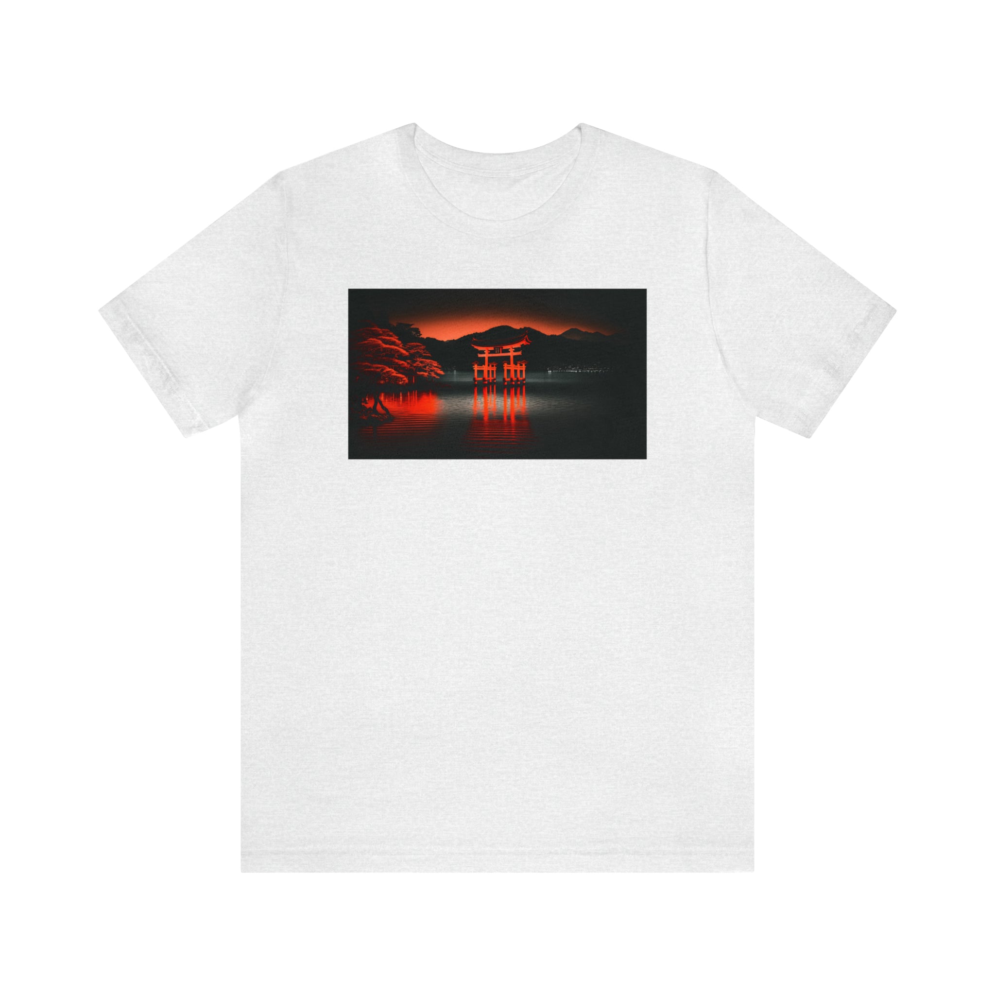 Unisex Jersey Short Sleeve Tee - Itsukushima Shrine, Japan