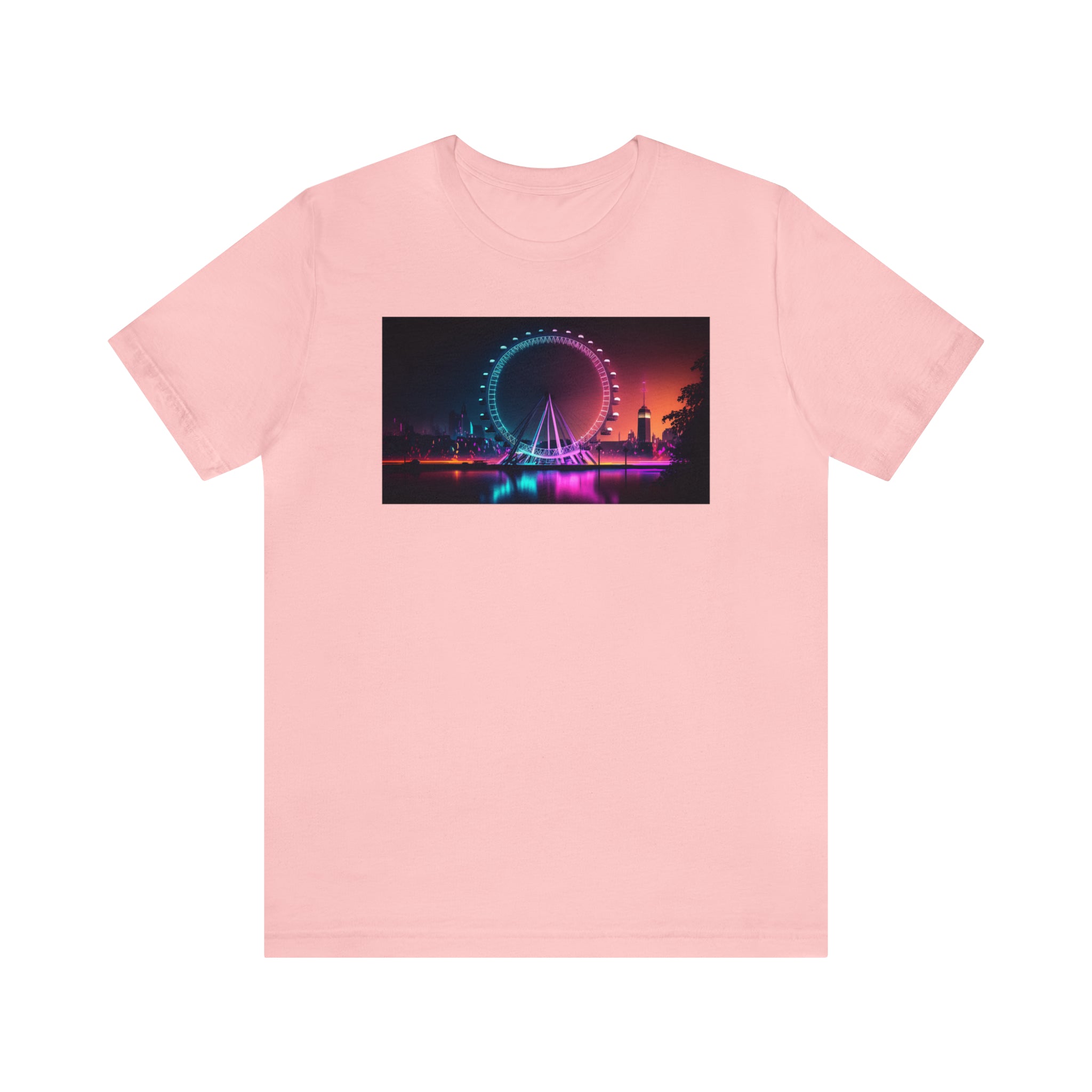 Unisex Jersey Short Sleeve Tee - London Eye, UK