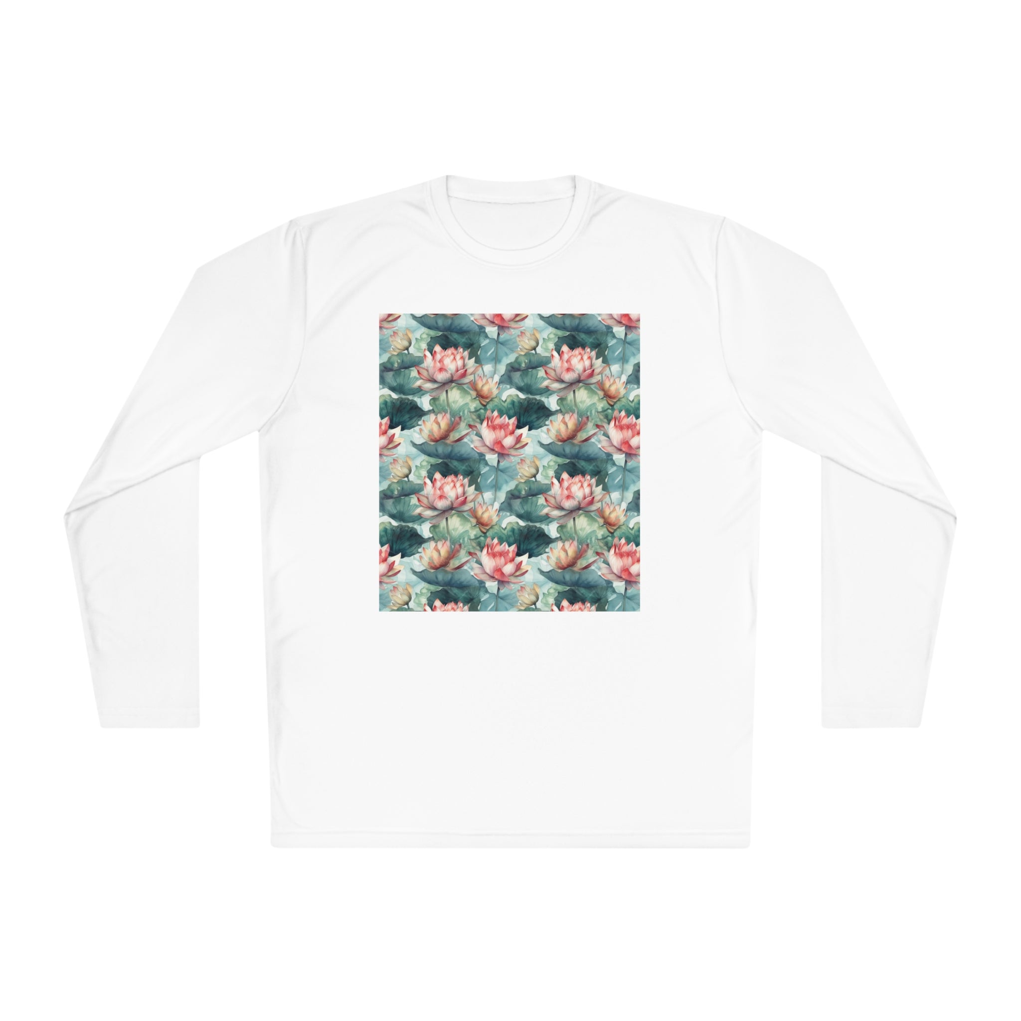 Unisex Lightweight Long Sleeve Tee (AOP) - Abstract Designs 13