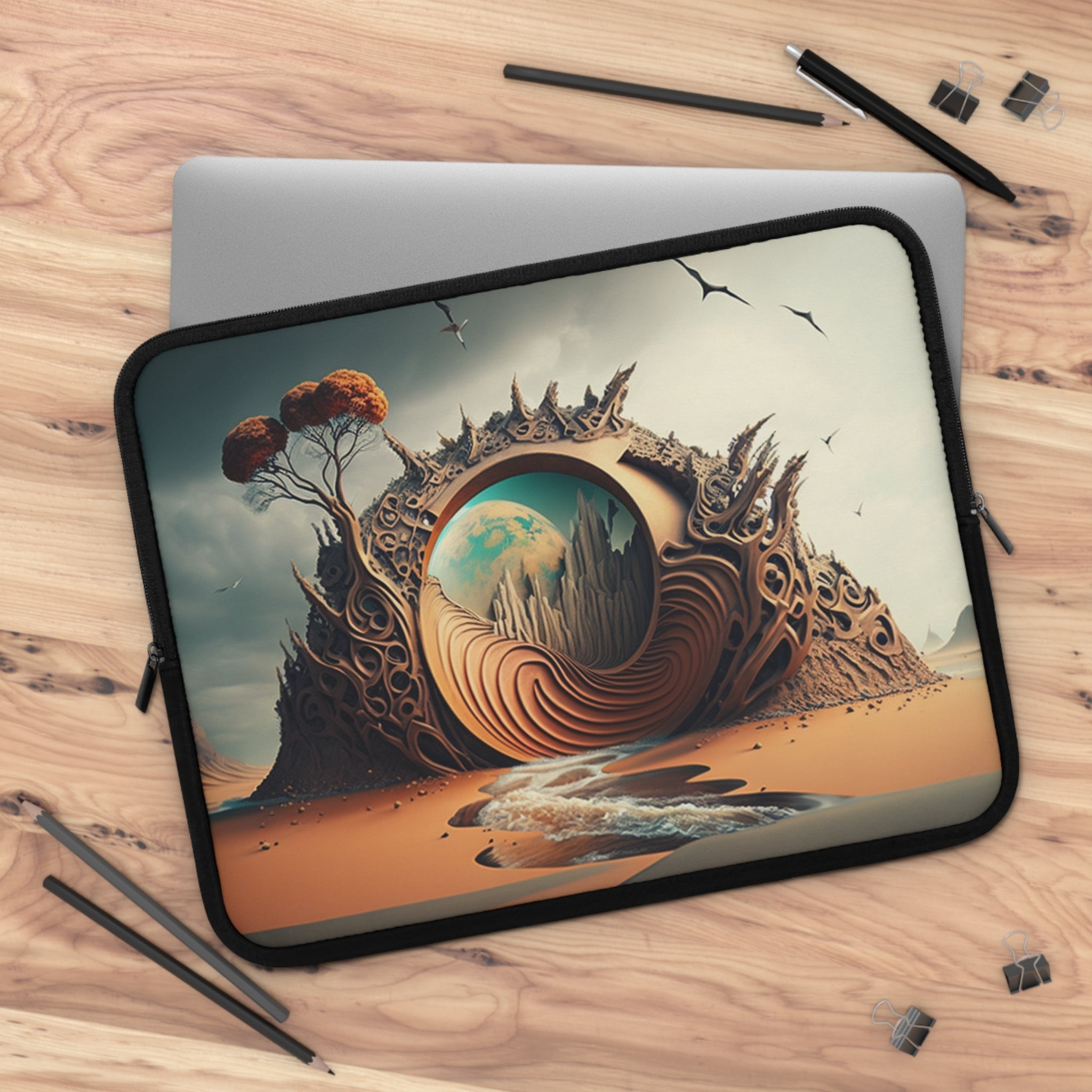 Laptop Sleeve - Surrealist Digital Designs 10