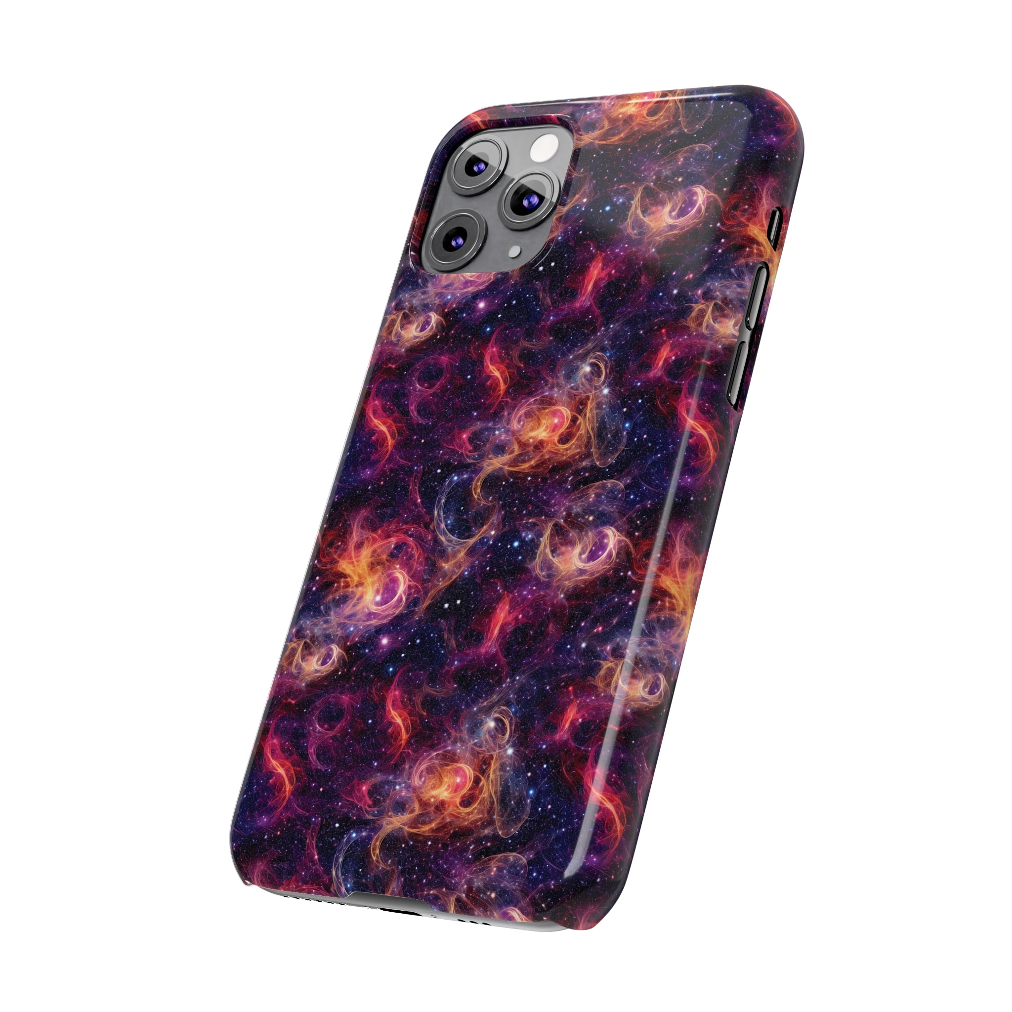 Slim Phone Cases (AOP) - Seamless Fantasy Galaxies 01