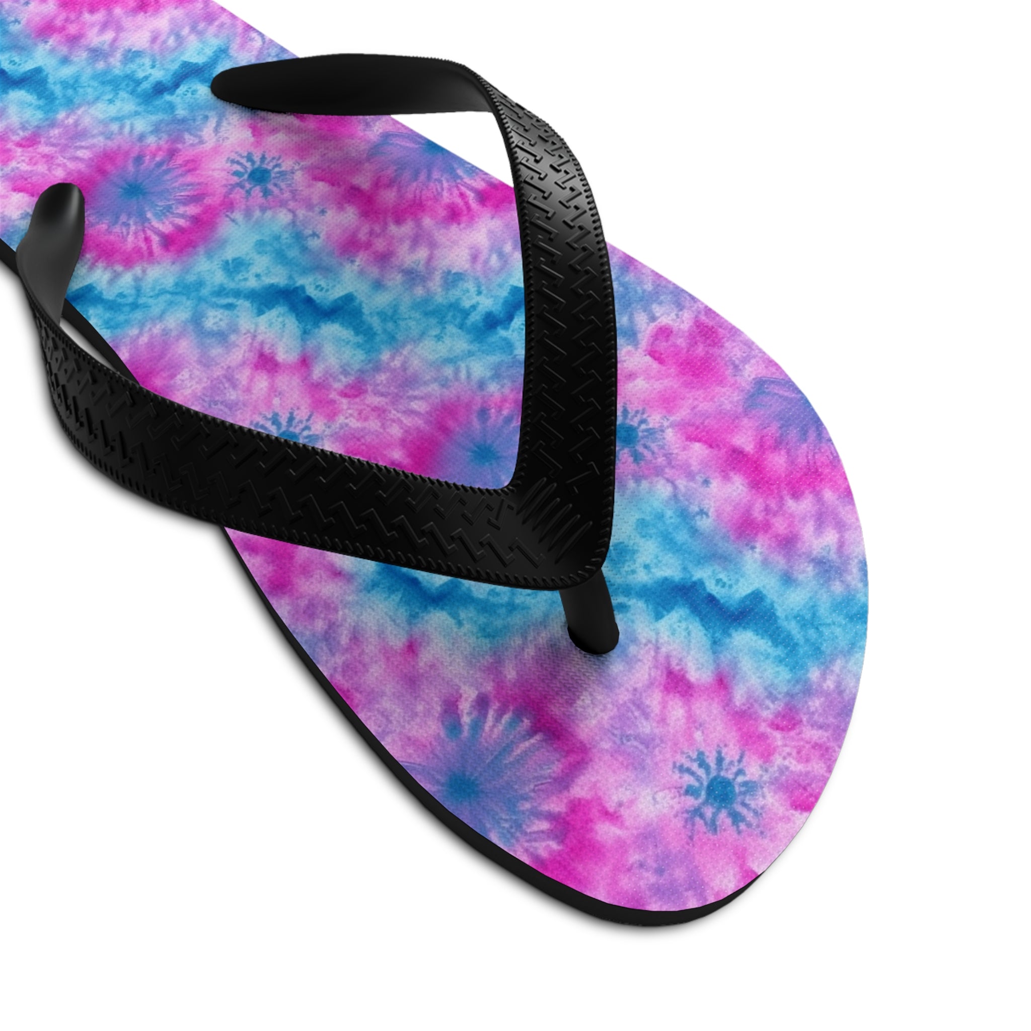 Unisex Flip-Flops (AOP) - Tie Dye Designs 02