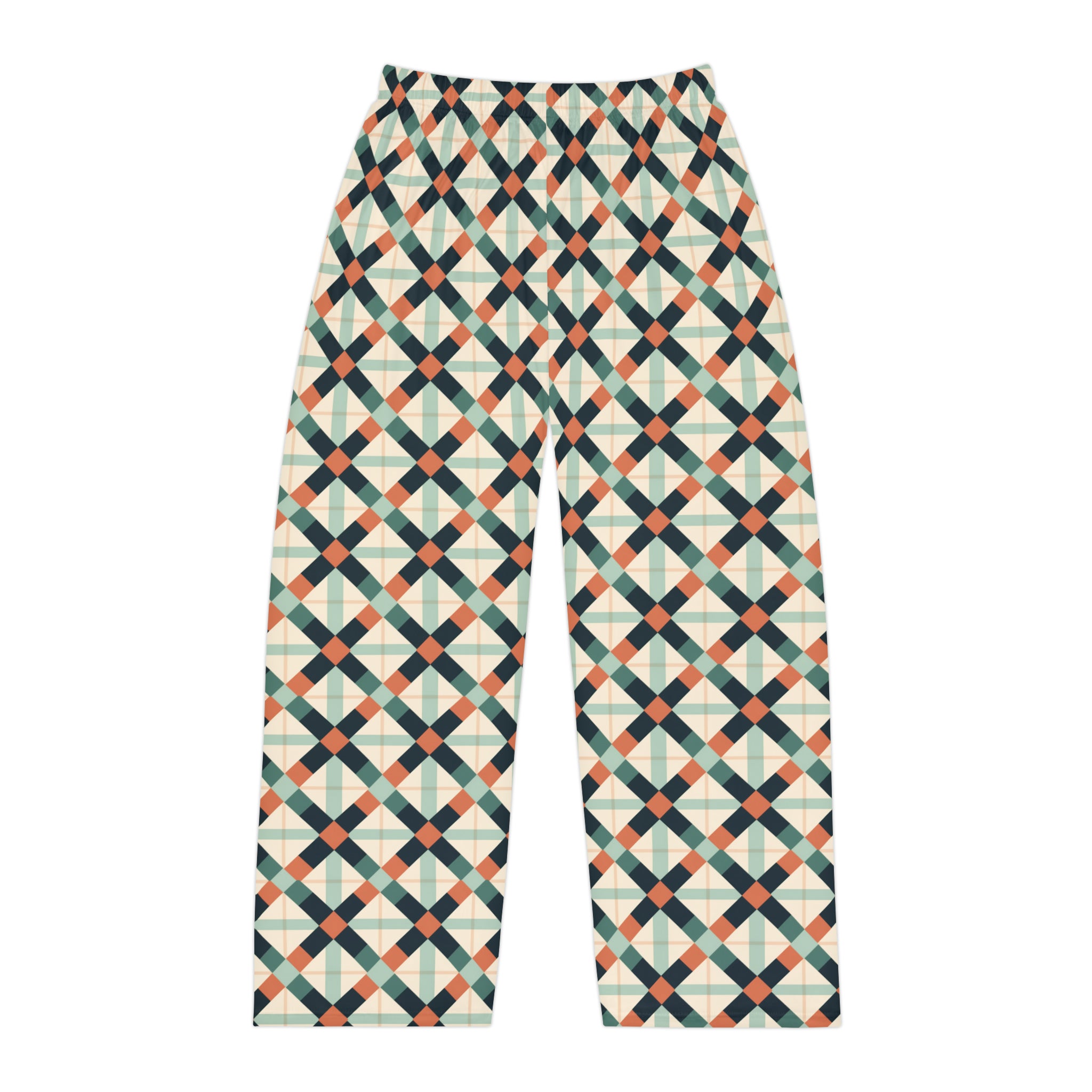Men's Pajama Pants (AOP) - Seamless Checkered Designs 07
