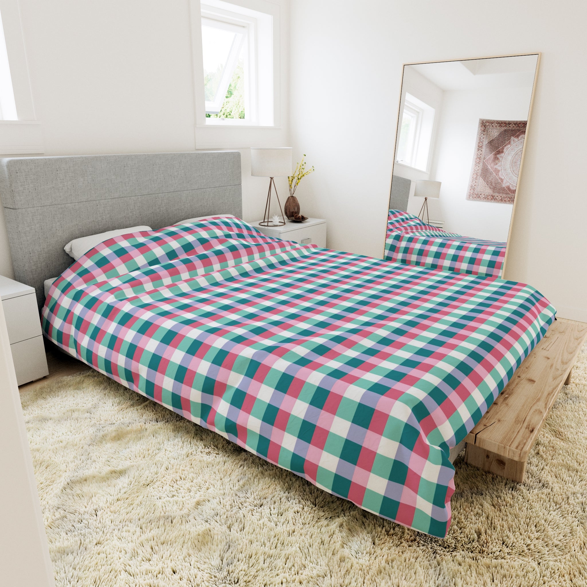 Duvet Cover (AOP) - Checkered Patterns 02