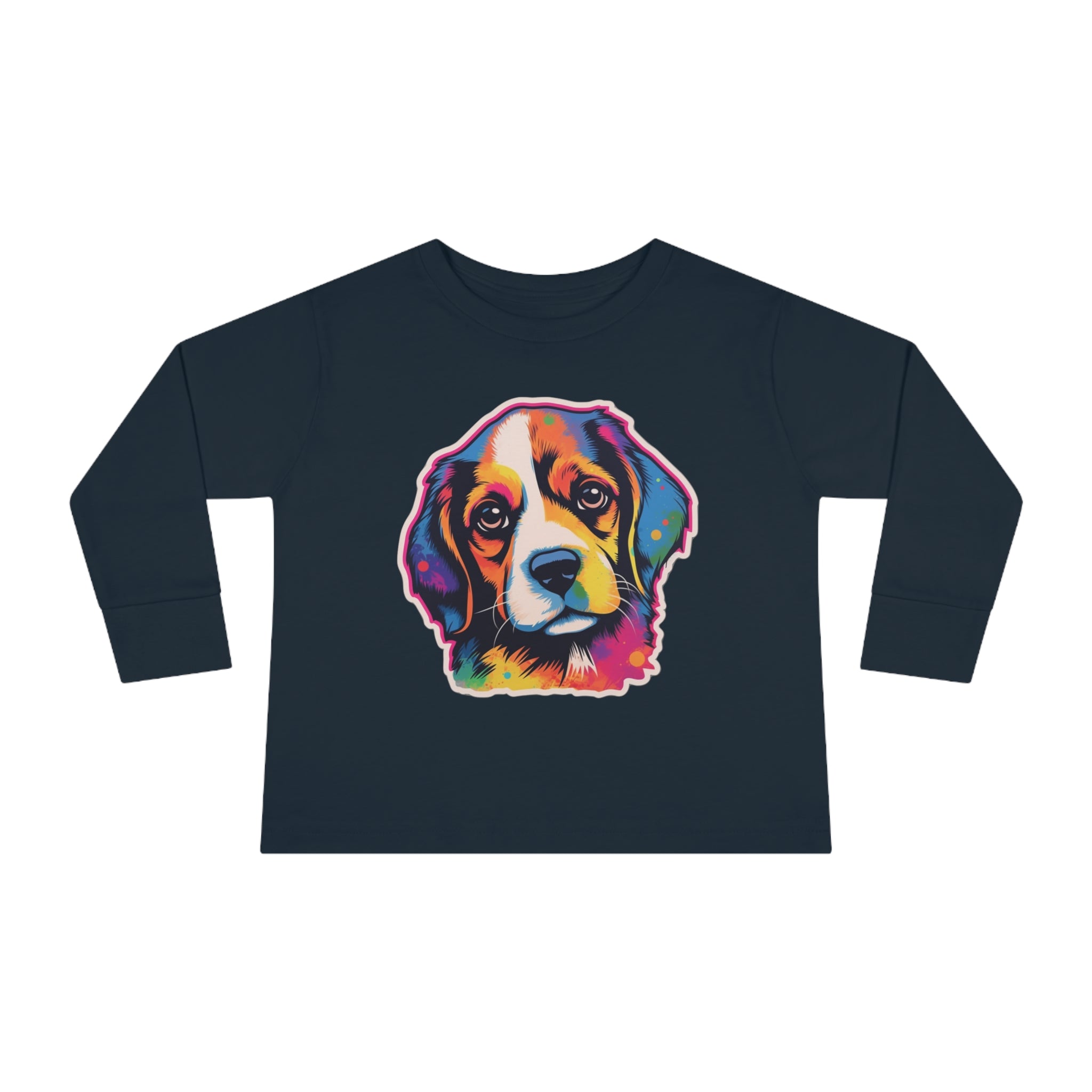 Toddler Long Sleeve Tee - Puppies 01