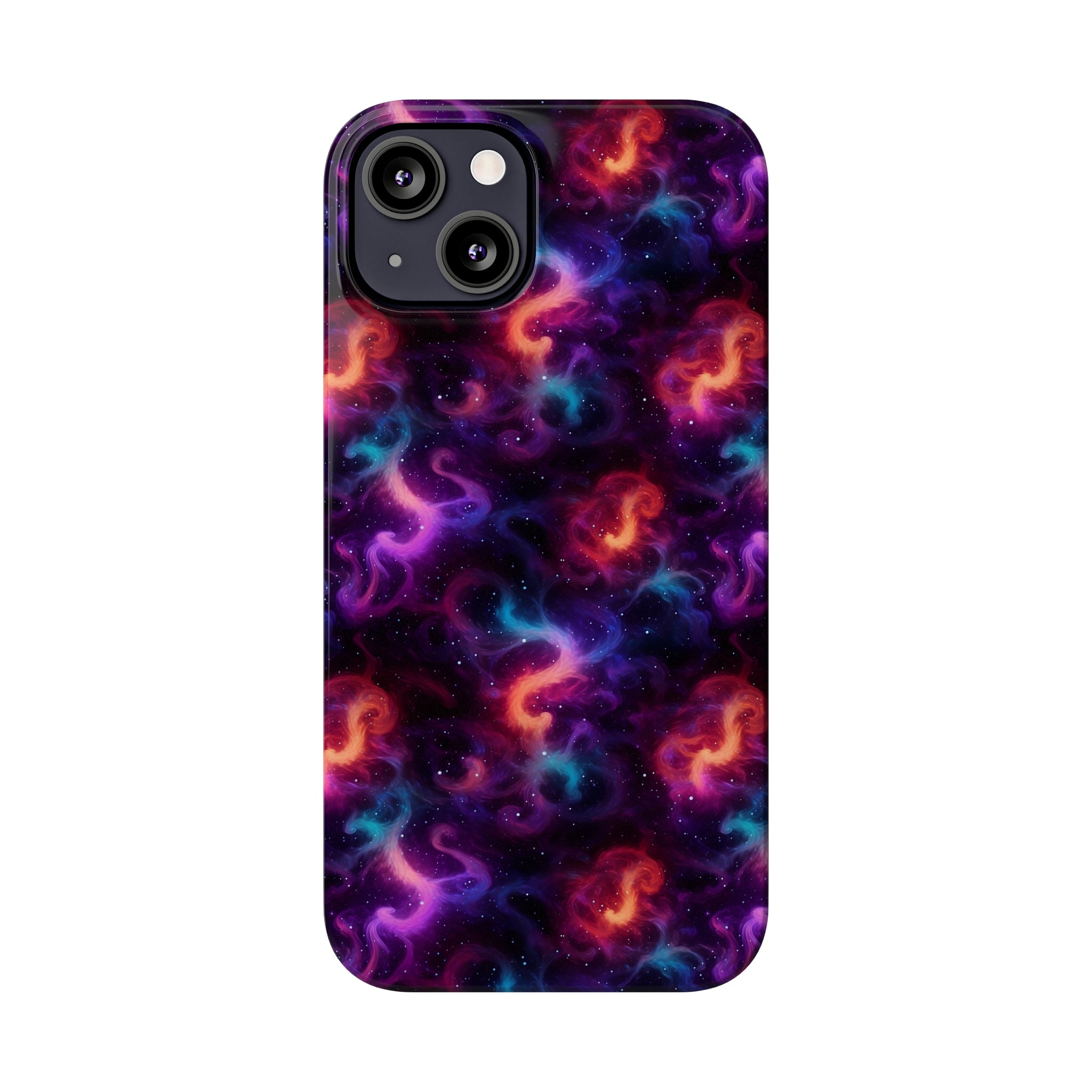 Slim Phone Cases (AOP) - Seamless Fantasy Galaxies 05