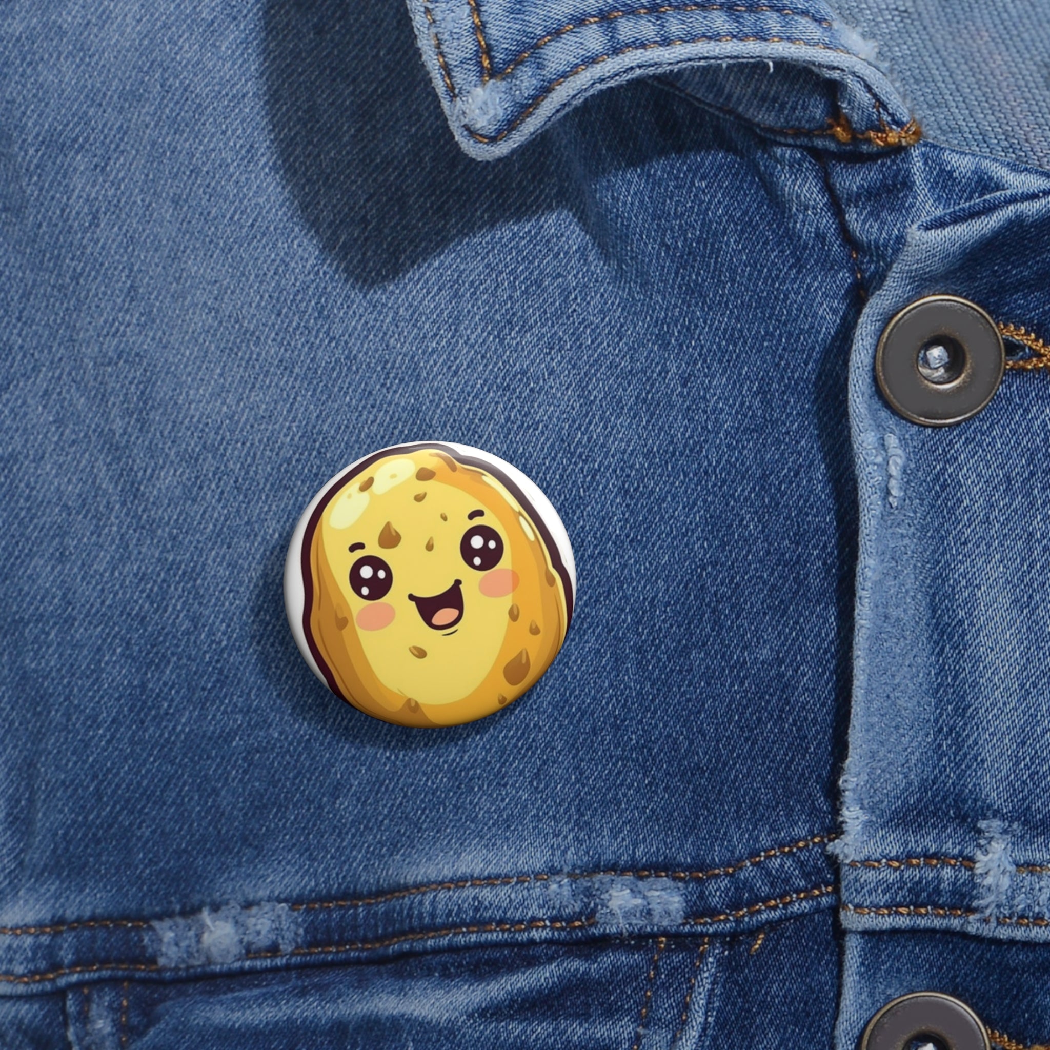 Custom Pin Buttons - Potato