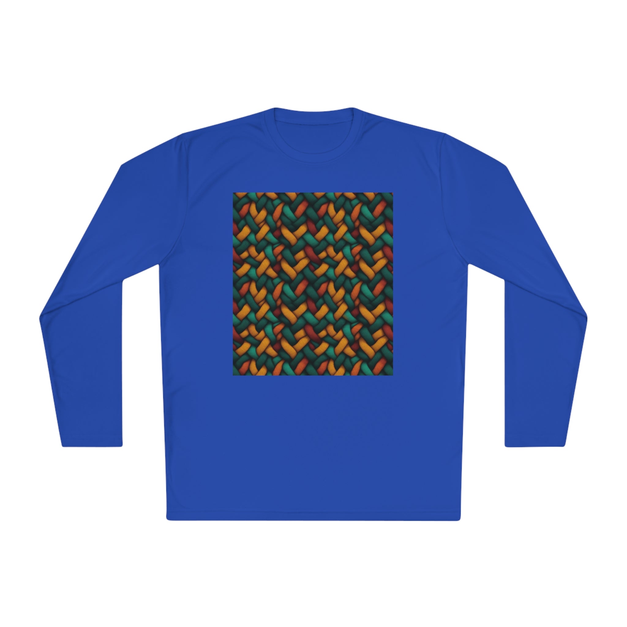 Unisex Lightweight Long Sleeve Tee (AOP) - Abstract Designs 12