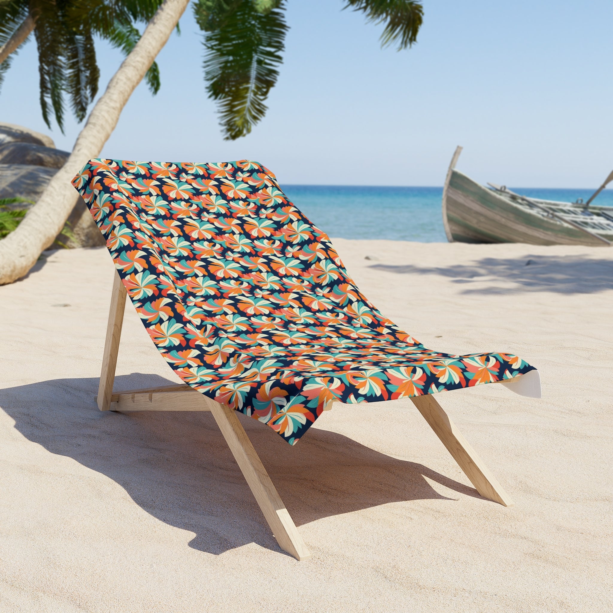 Beach Towel (AOP) - Seamless Summer Designs 01