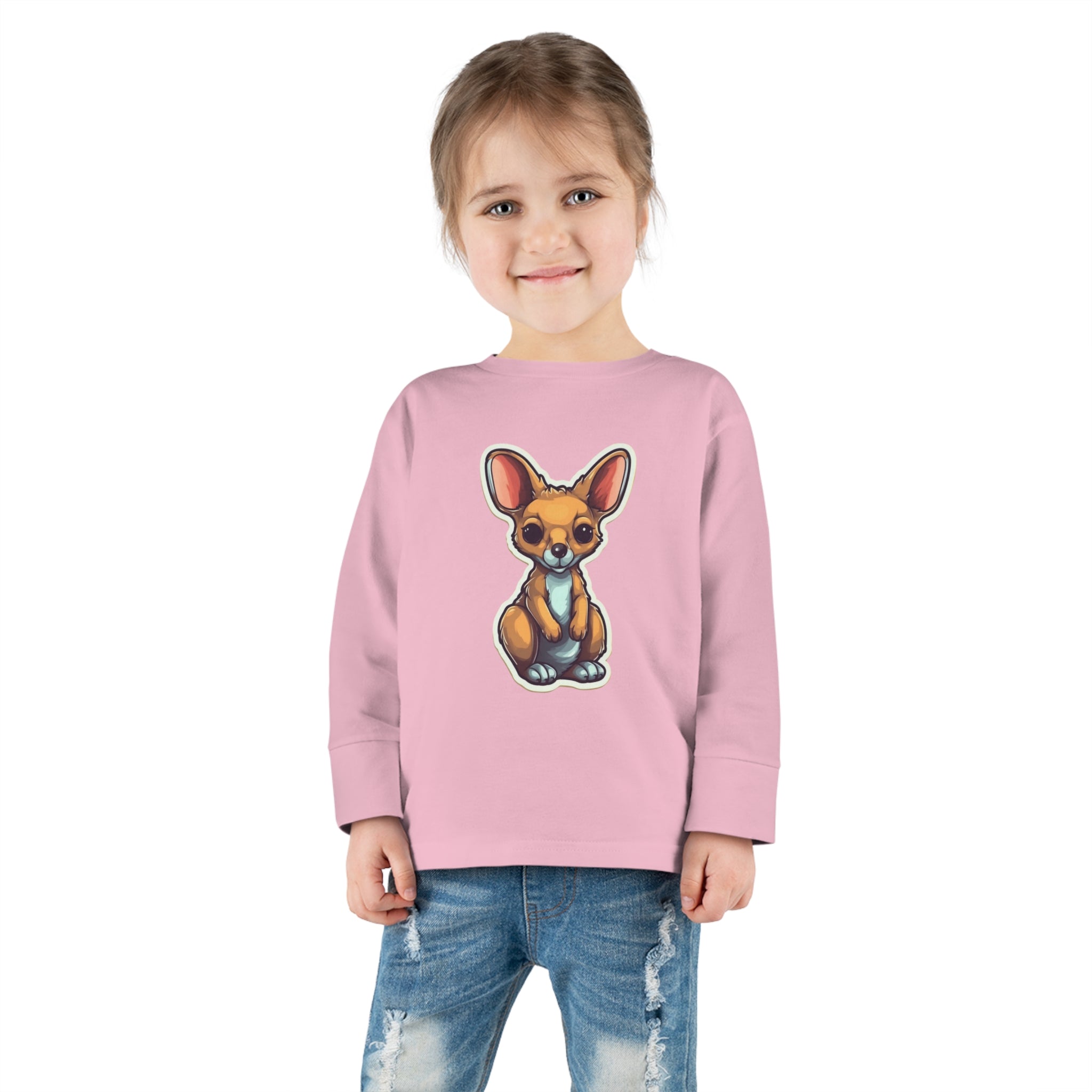 Toddler Long Sleeve Tee - Kangaroo Joey