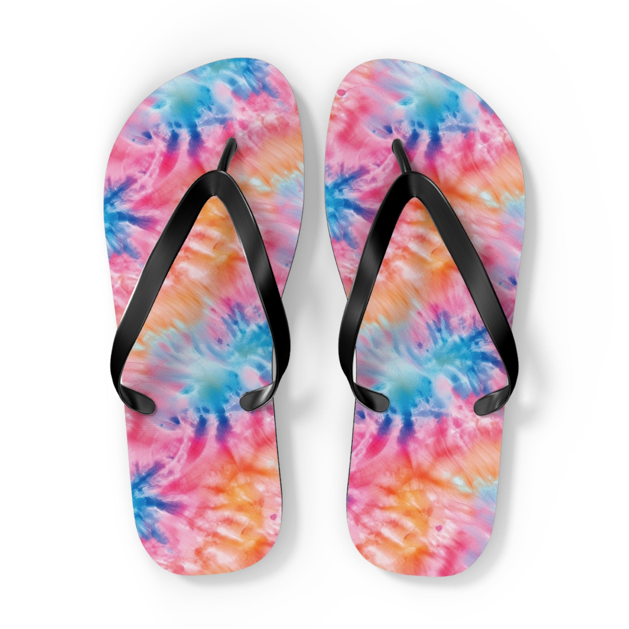 Flip Flops (AOP) - Tie Dye Designs 01