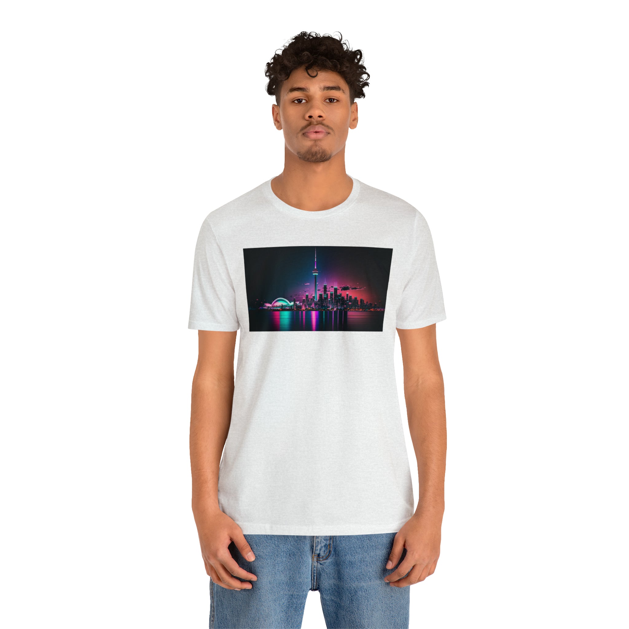 Unisex Jersey Short Sleeve Tee - CN Tower, Canada