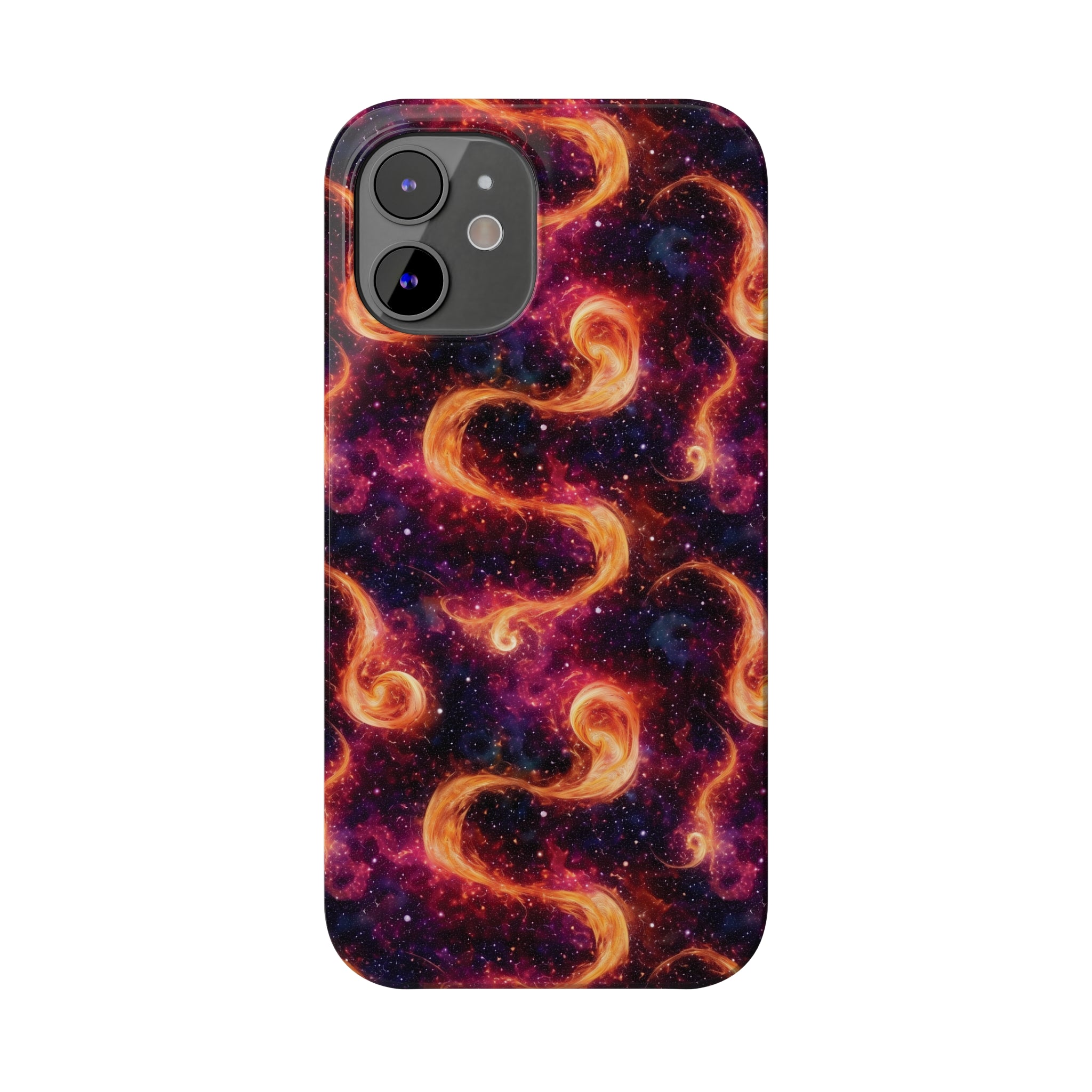 Slim Phone Cases (AOP) - Seamless Fantasy Galaxies 03