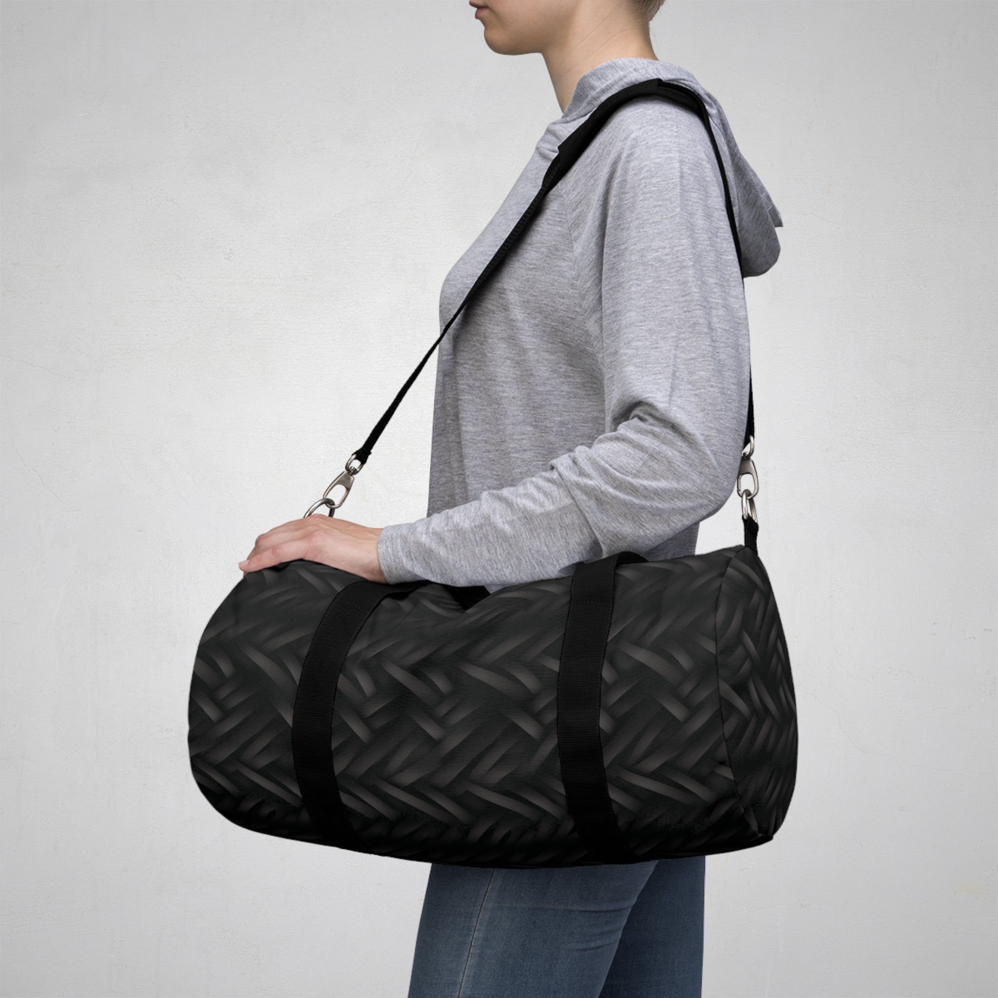 Duffel Bag (AOP) - Black Noir Designs 02