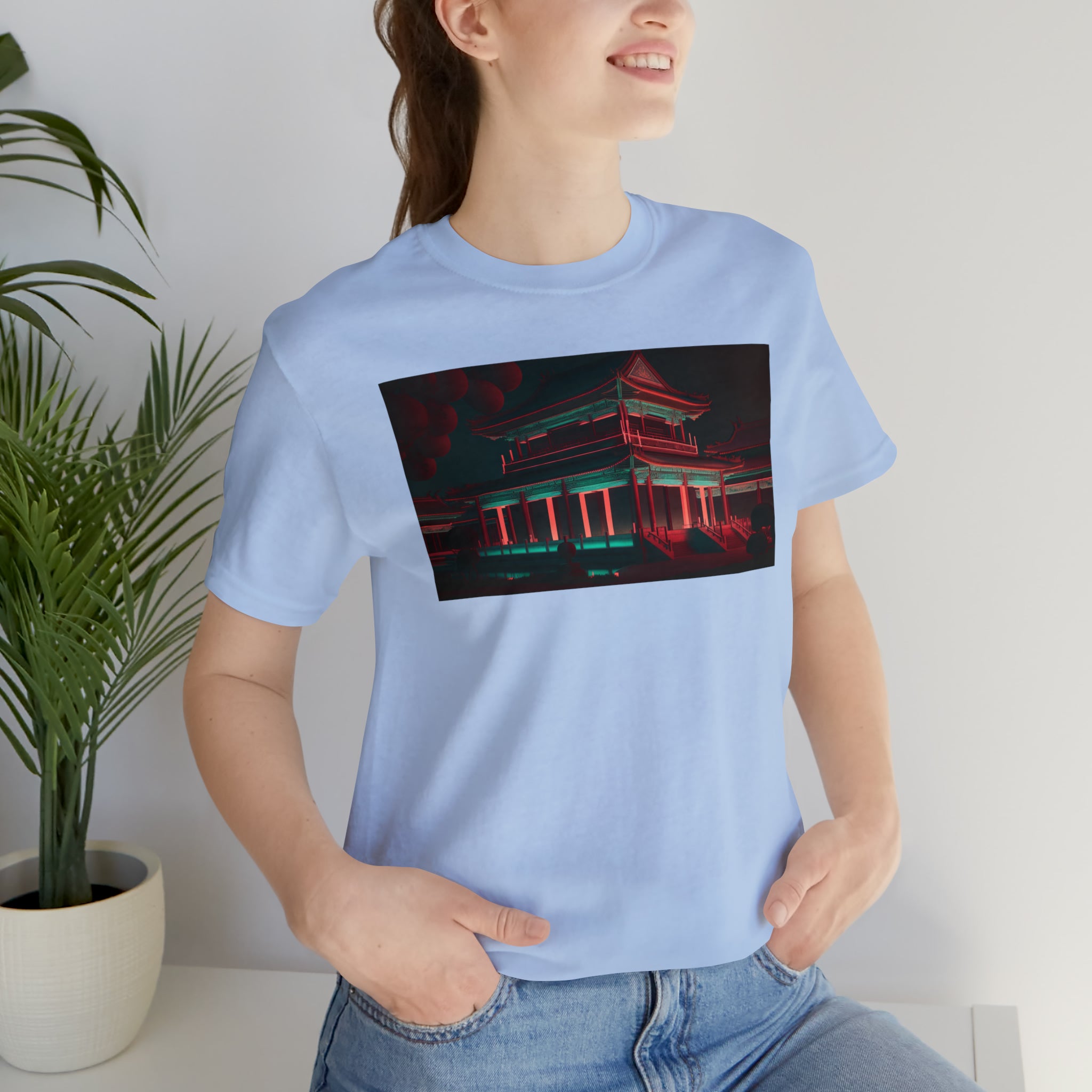 Unisex Jersey Short Sleeve Tee - Forbidden Palace, China