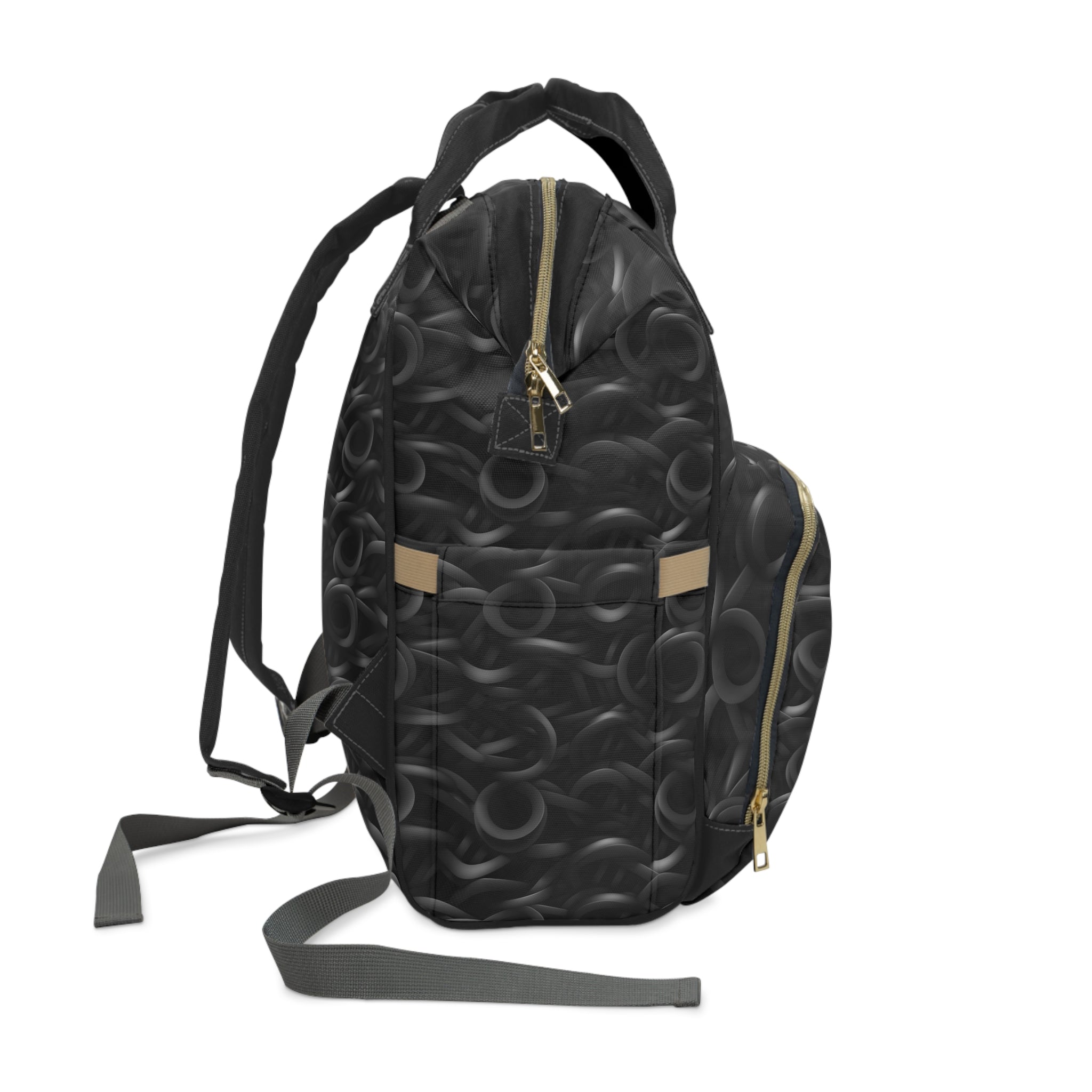 Multifunctional Diaper Backpack (AOP) - Abstract Designs 04