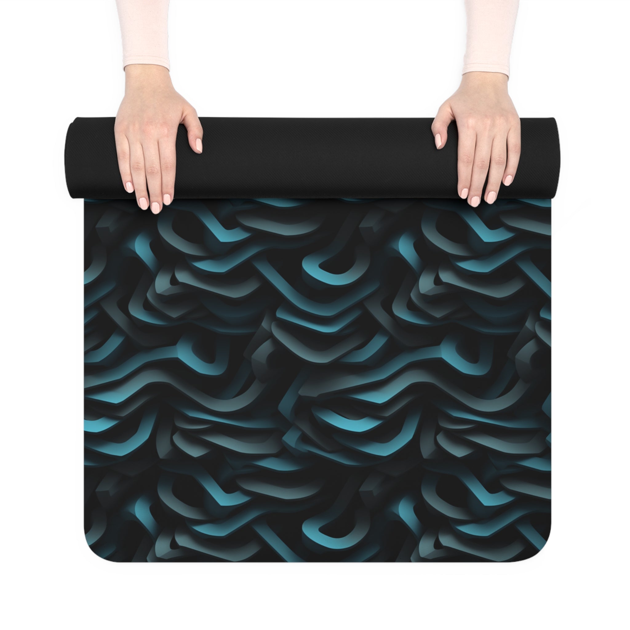 Rubber Yoga Mat (AOP) - Serenity Designs 04