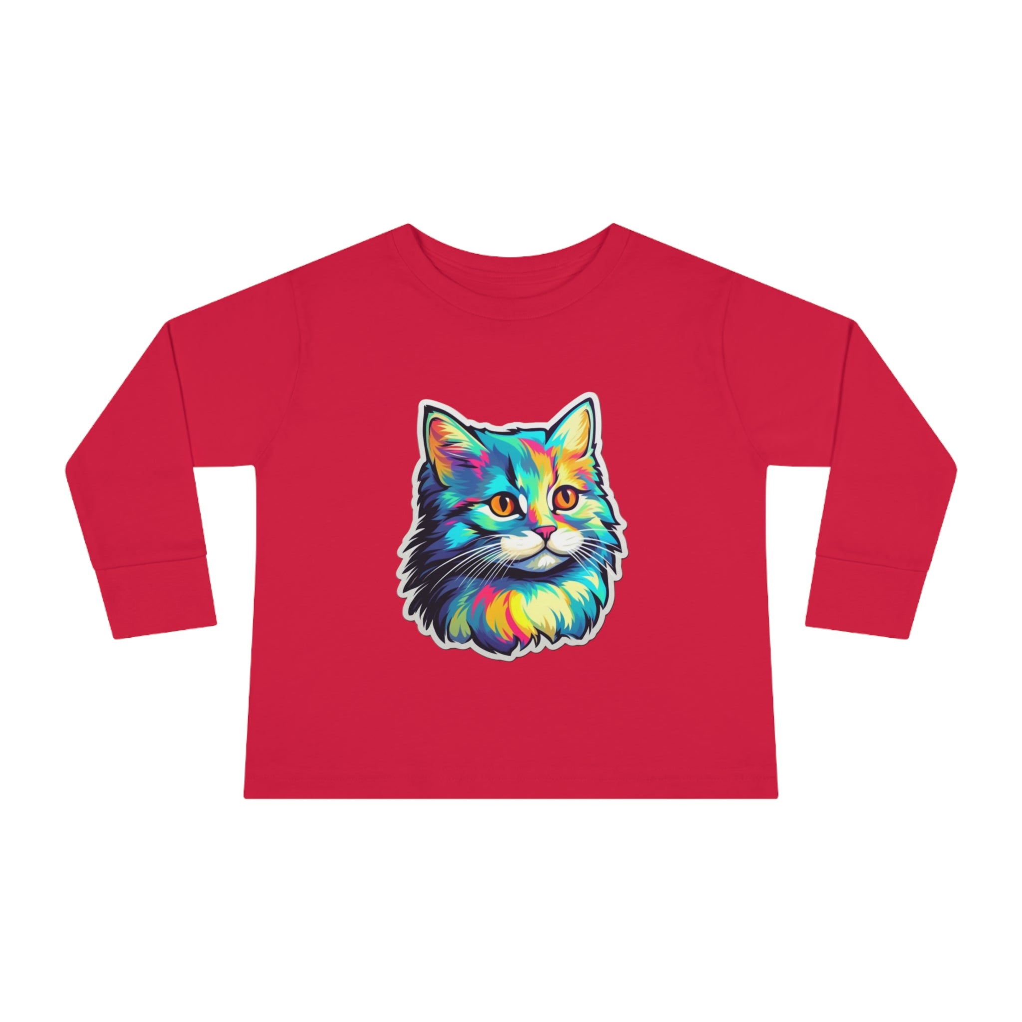 Toddler Long Sleeve Tee - Kittens 01