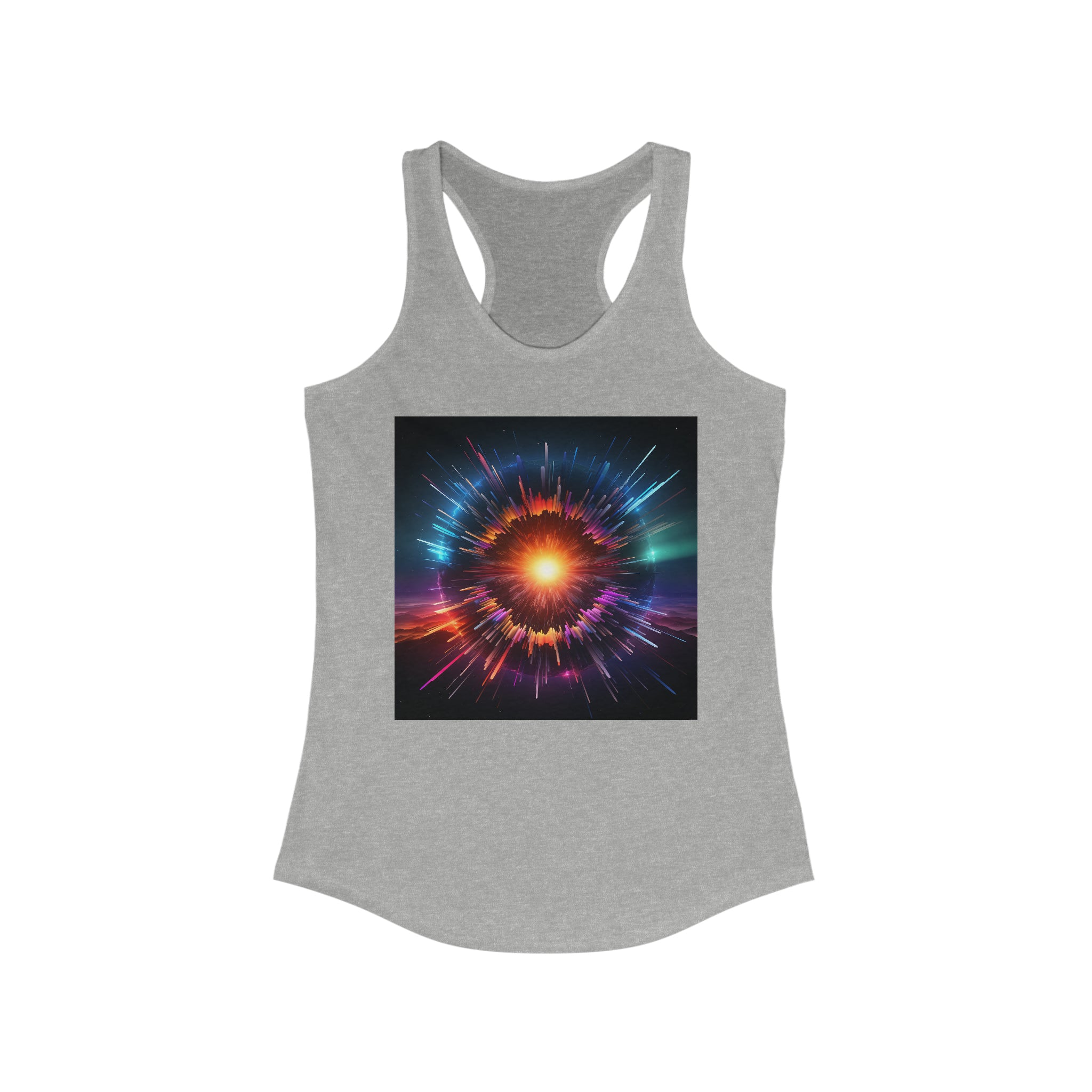 Women's Ideal Racerback Tank - Vector Art Design 24