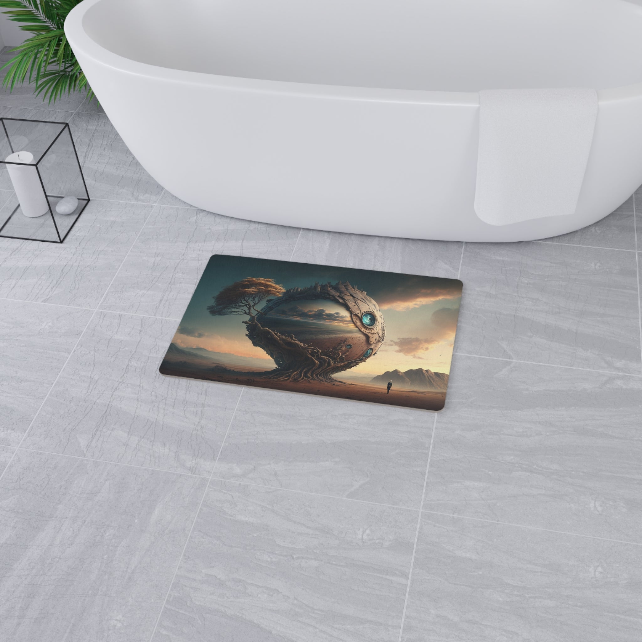 Floor Mat - Surrealist Digital Designs 10