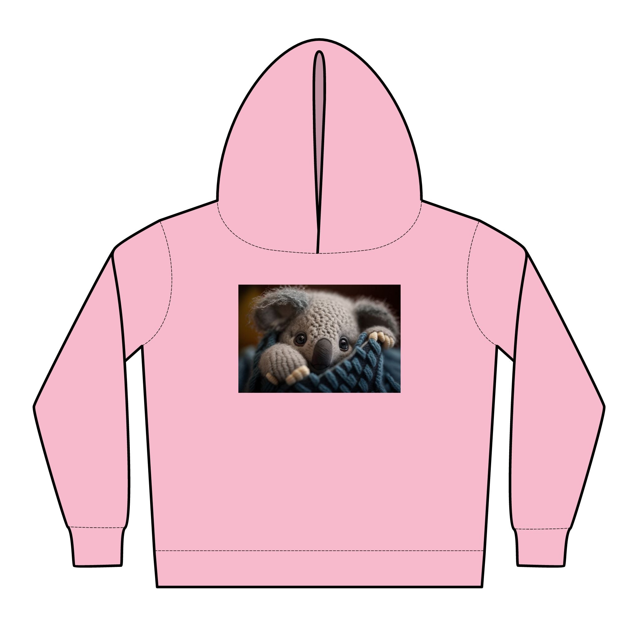 Toddler Pullover Fleece Hoodies - Digital Designs 10