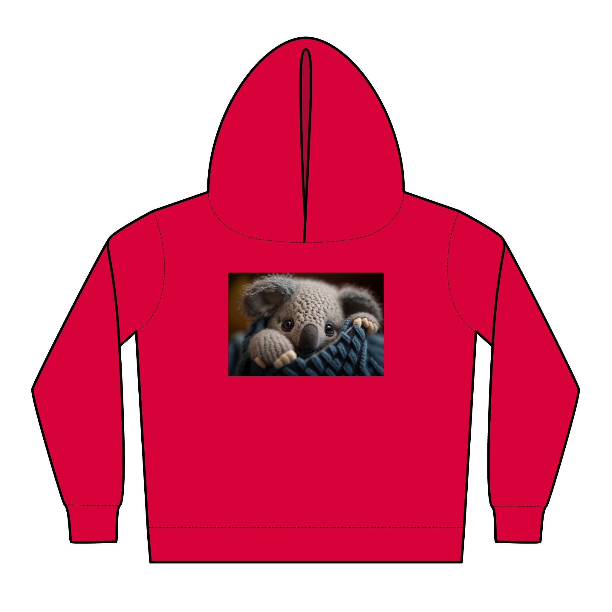 Toddler Pullover Fleece Hoodies - Digital Designs 10