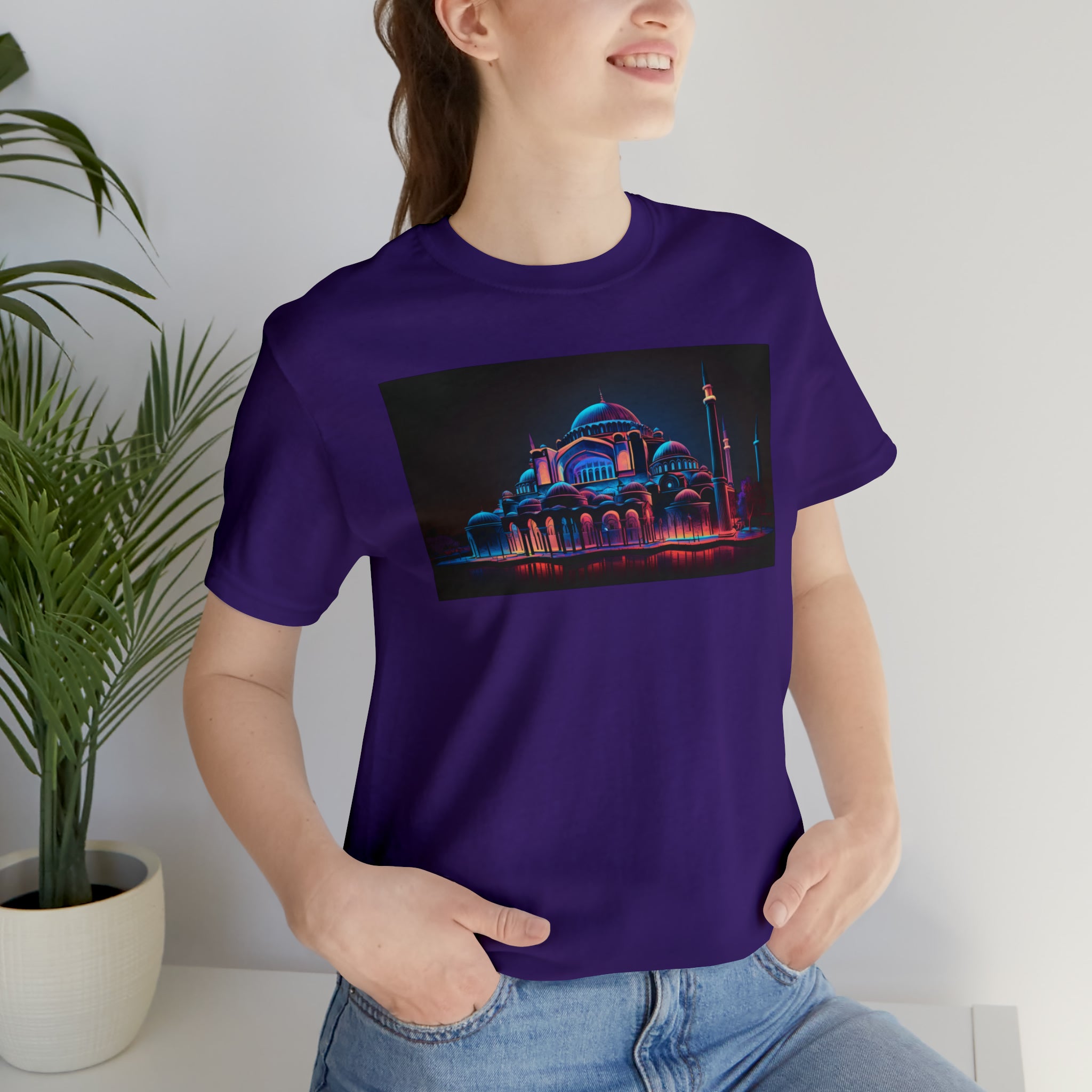 Unisex Jersey Short Sleeve Tee - Hagia Sophia, Türkiye