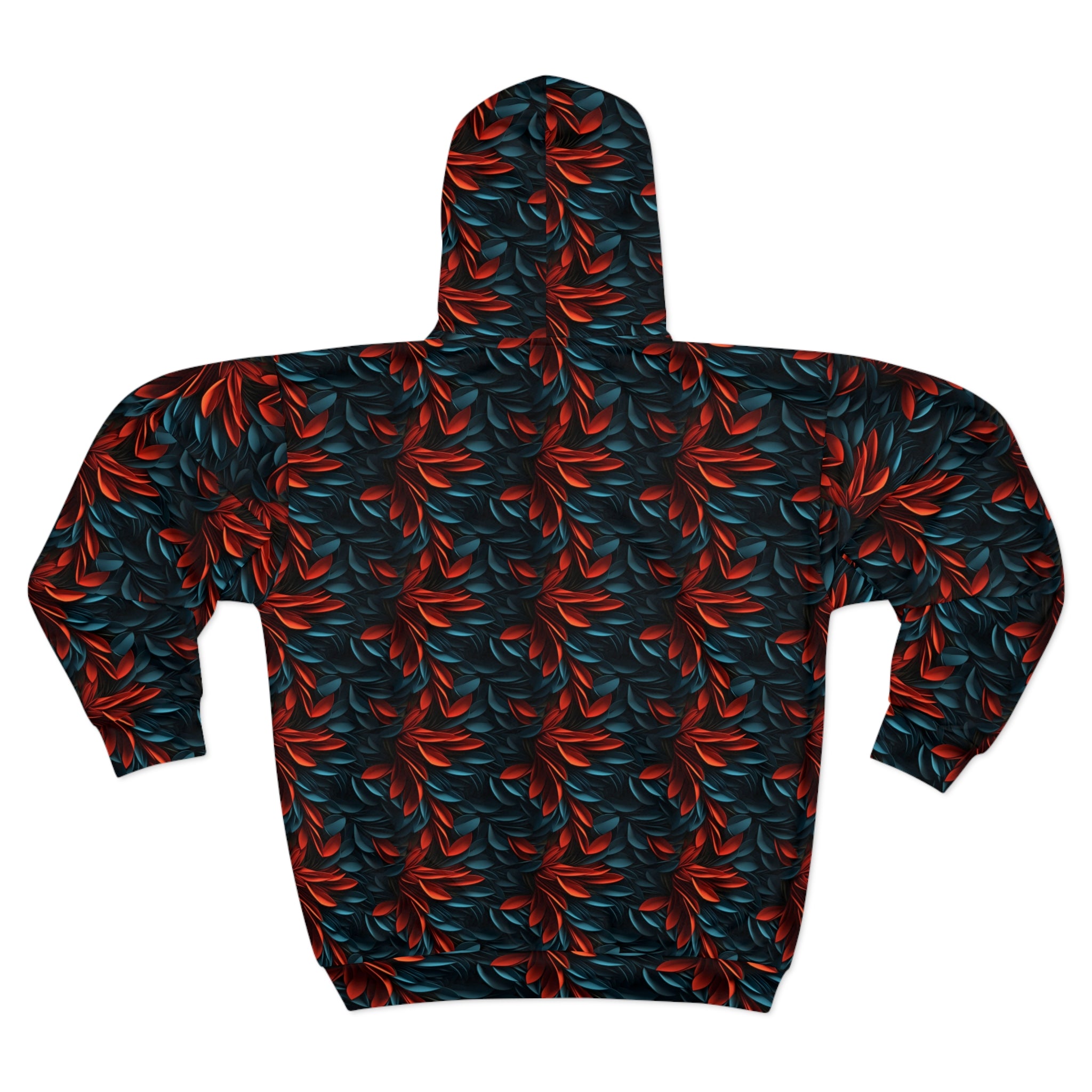 Unisex Zip Hoodie (AOP) - Vibrant Designs 04