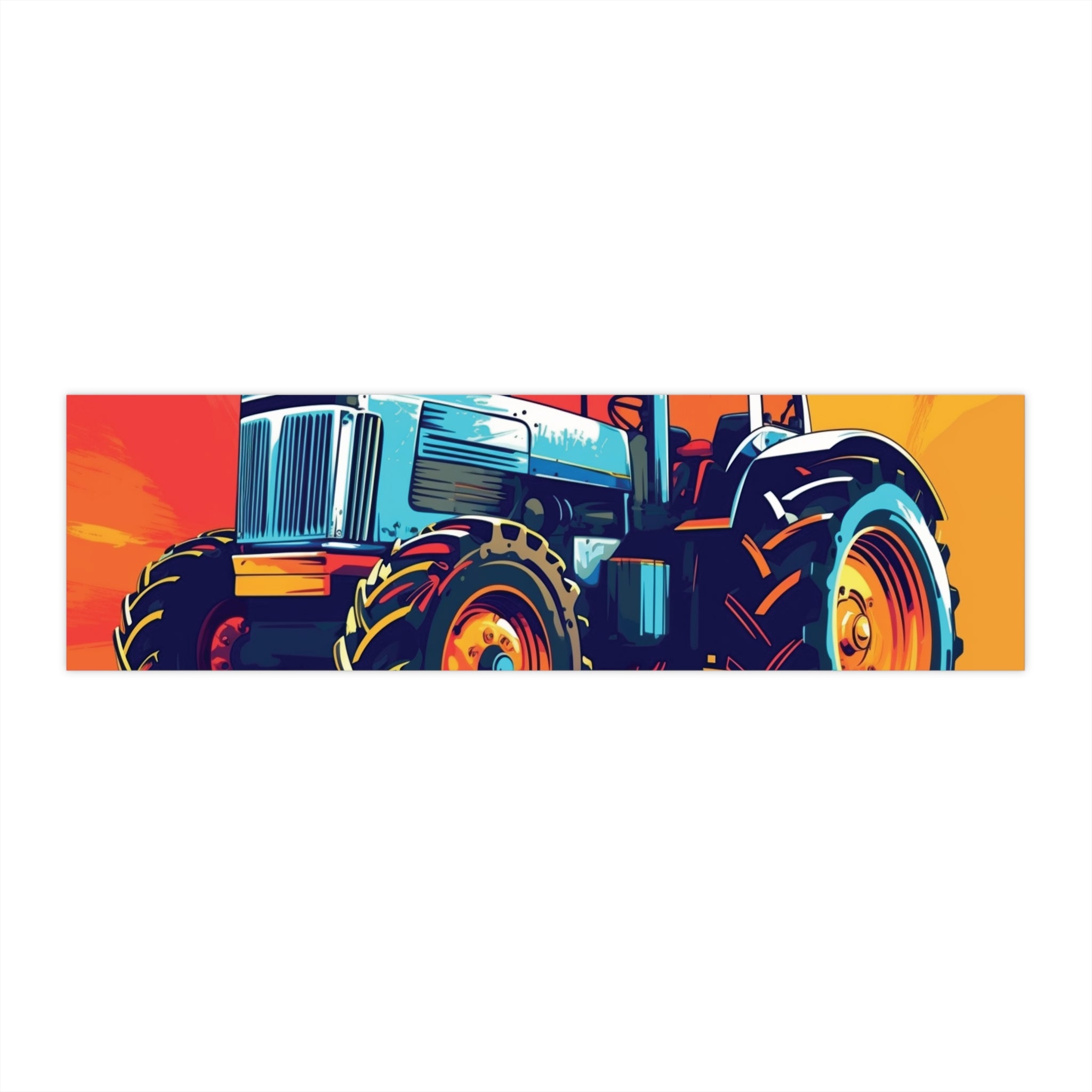 Bumper Stickers - Pop Art Designs, Tractor