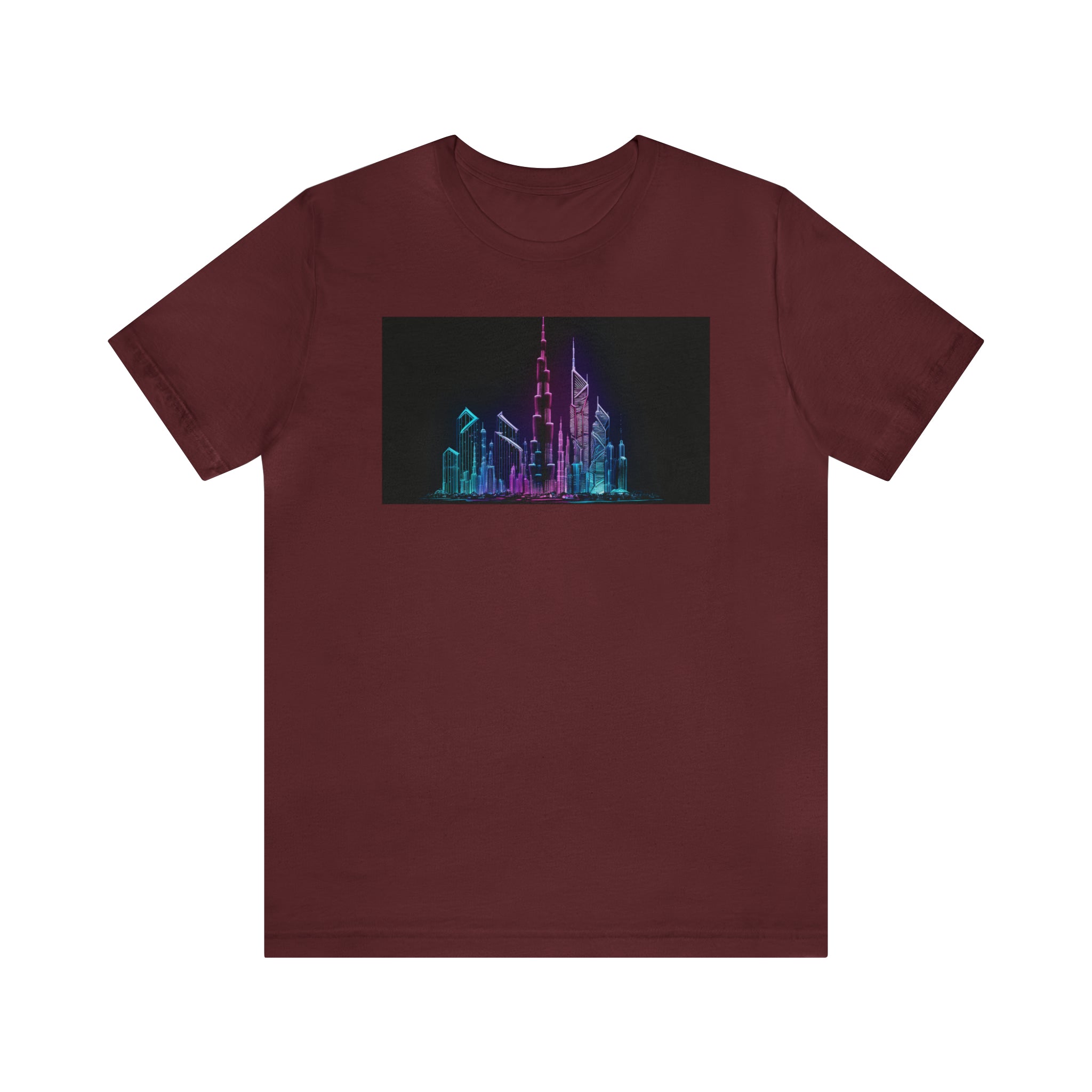 Unisex Jersey Short Sleeve Tee - Burj Khalifa, UAE