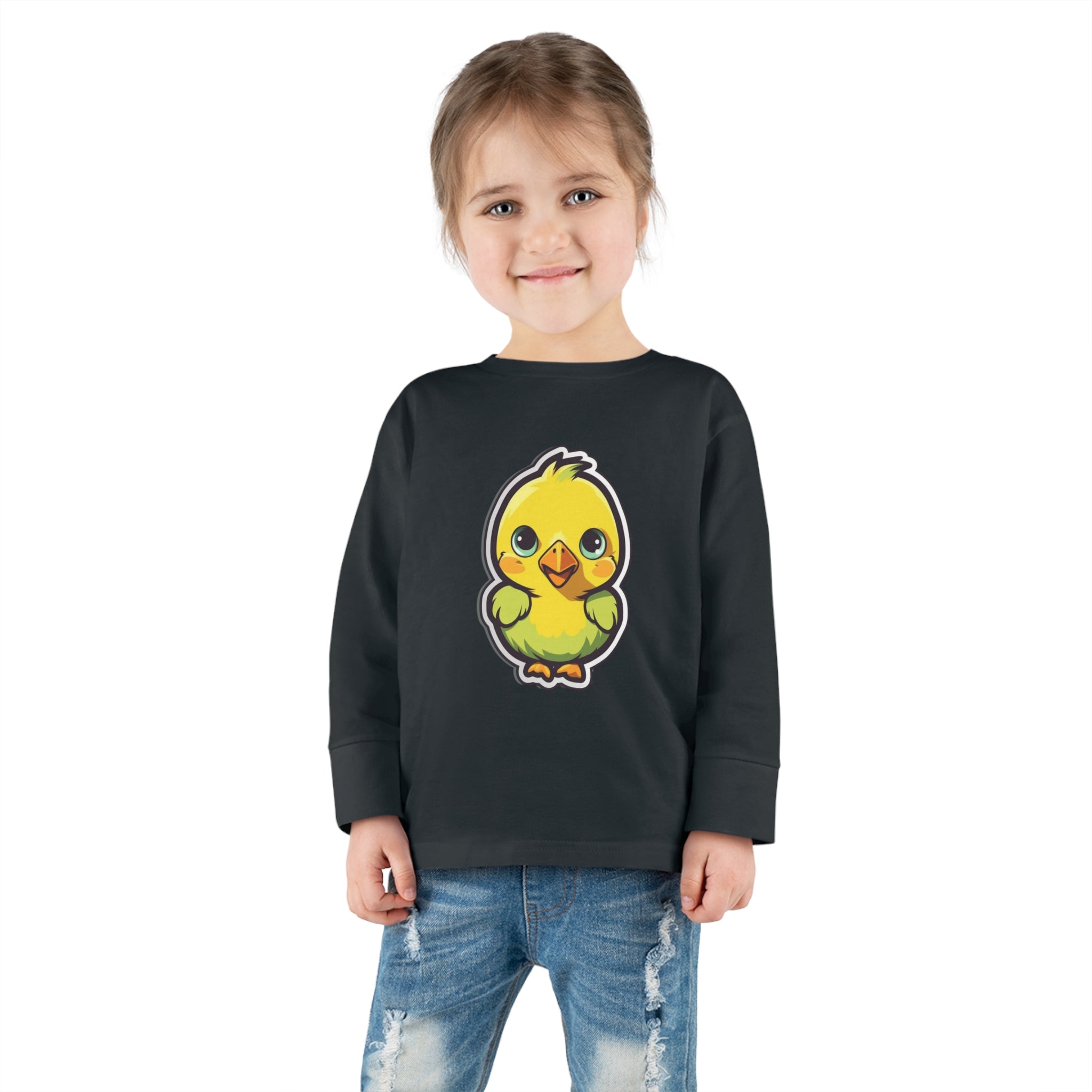 Toddler Long Sleeve Tee - Chicken Chick