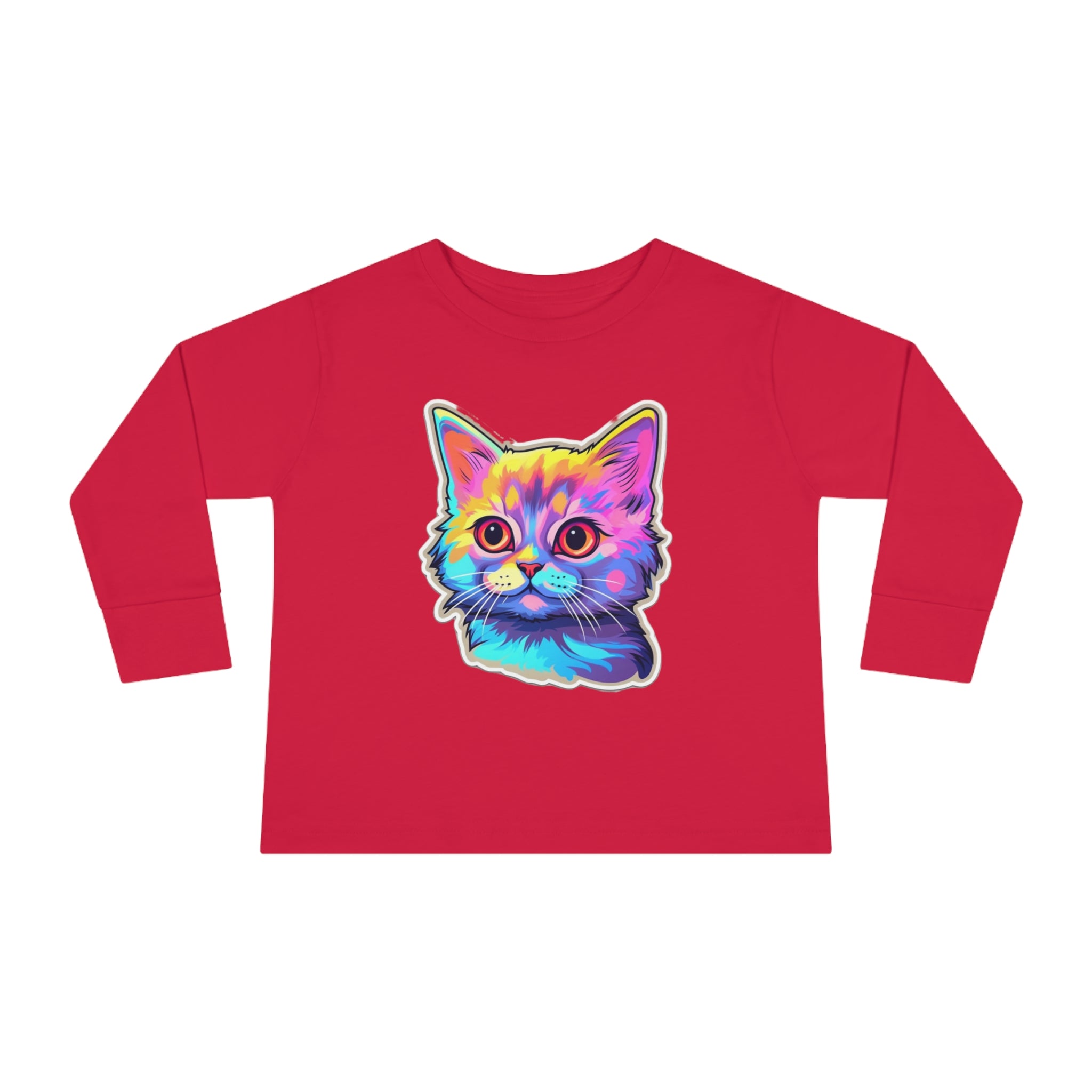 Toddler Long Sleeve Tee - Kittens 03